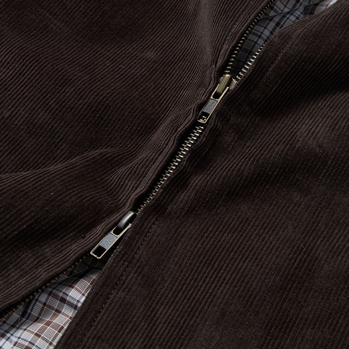 가먼츠팹(GARMENTS FAB) Need Money Quilted Work Jacket (BROWN)