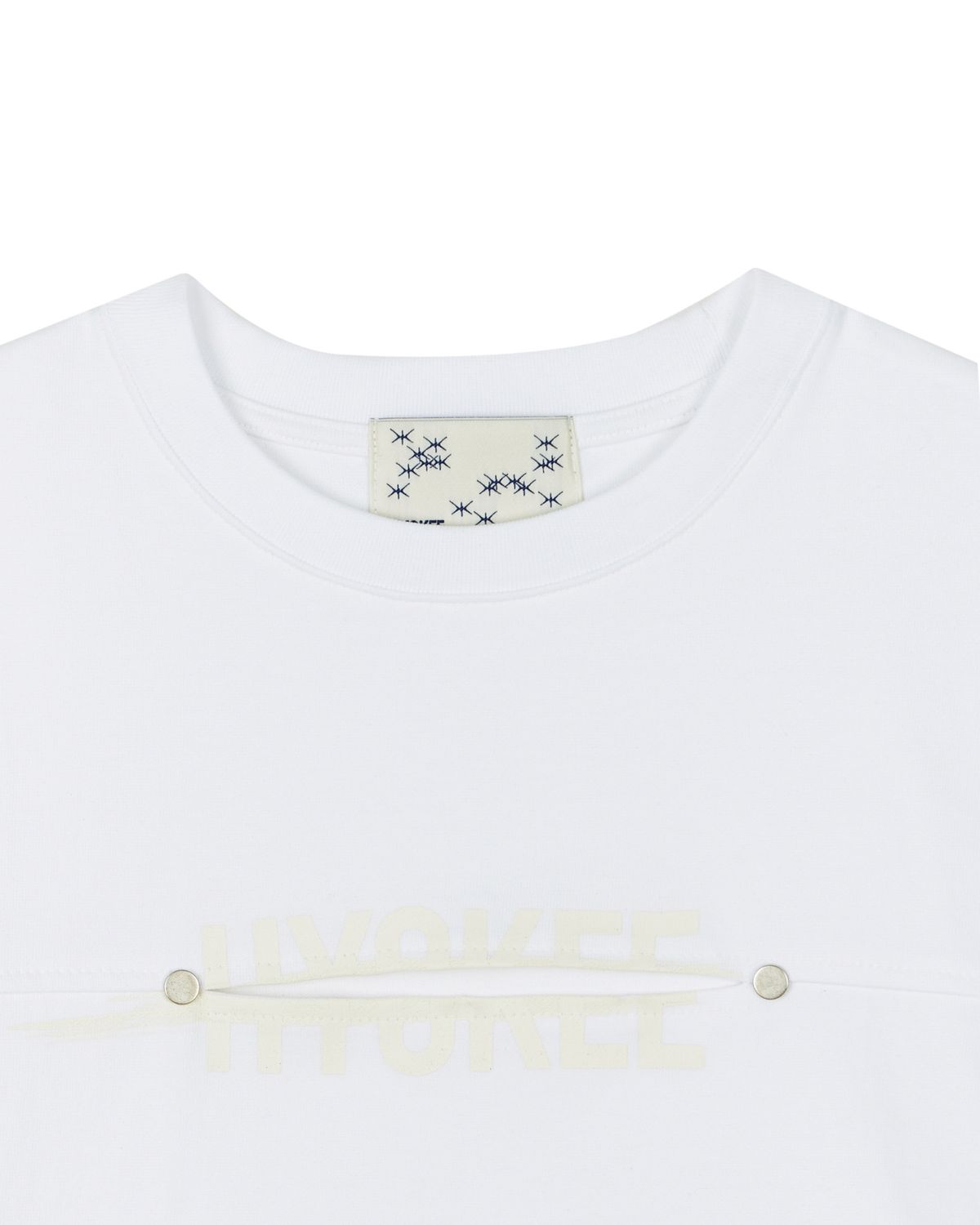 노 엑스트라 터치(NO EXTRA TOUCH) Lip Top (white) / 25SPTS004WH