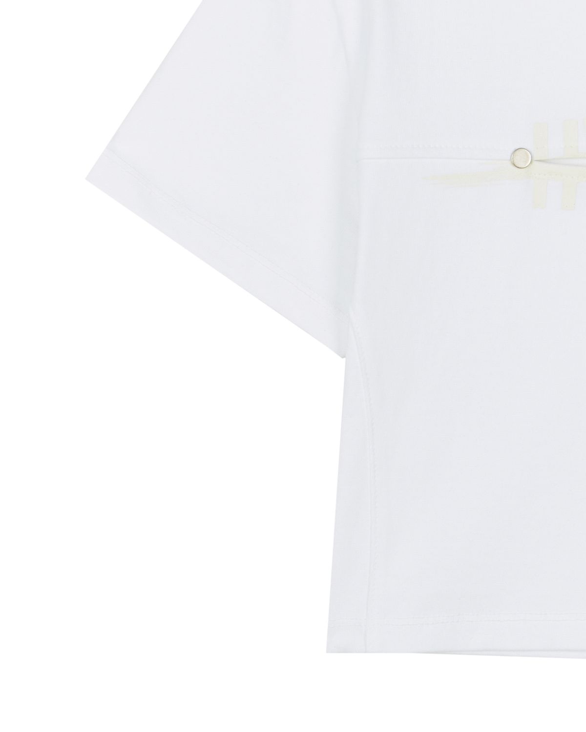 노 엑스트라 터치(NO EXTRA TOUCH) Lip Top (white) / 25SPTS004WH