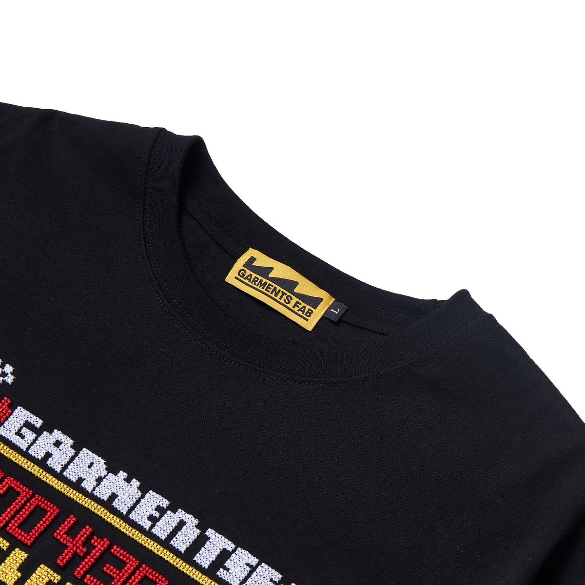 가먼츠팹(GARMENTS FAB) Telephone Service Call Girl Tee (BLACK)