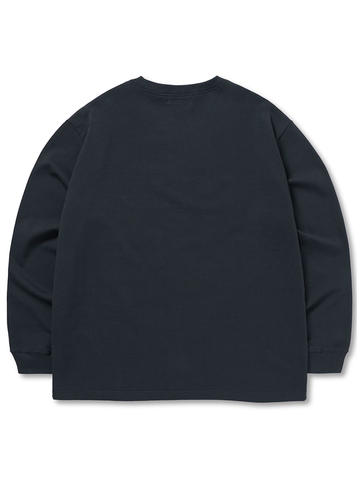 가먼츠팹(GARMENTS FAB) Hand EMB Skeleton Long sleeve (CHARCOAL)