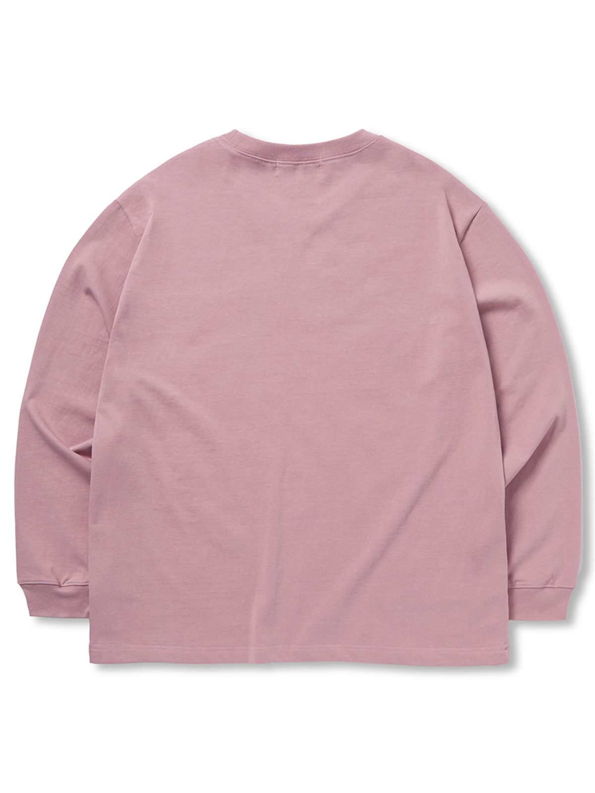 가먼츠팹(GARMENTS FAB) Hand EMB Skeleton Long sleeve (DARK PINK)