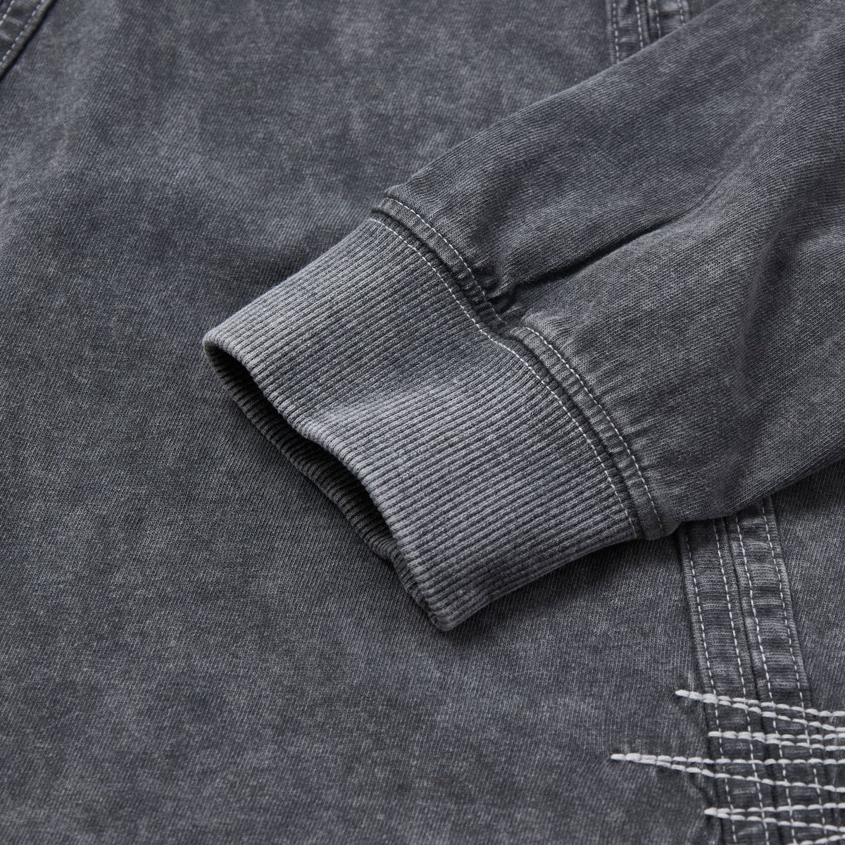 가먼츠팹(GARMENTS FAB) Washed Star Binding Tee (CHARCOAL)