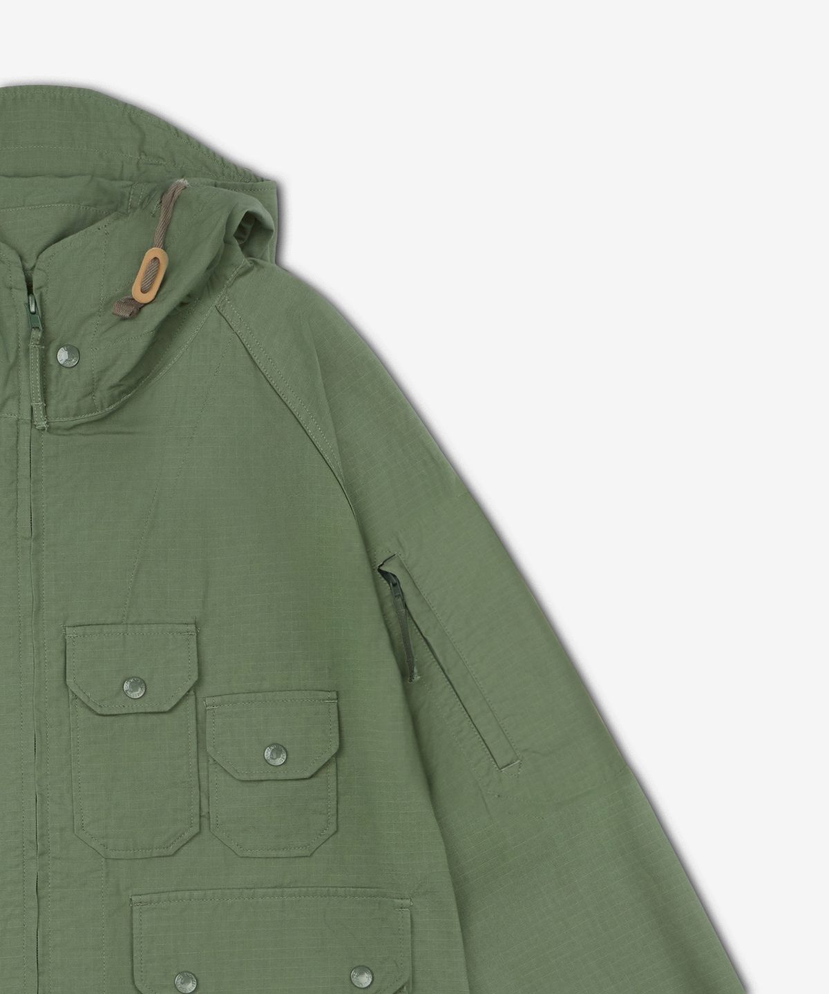 엔지니어드가먼츠(ENGINEERED GARMENTS) 아틀란틱 파카 - 올리브 / QT110CT010