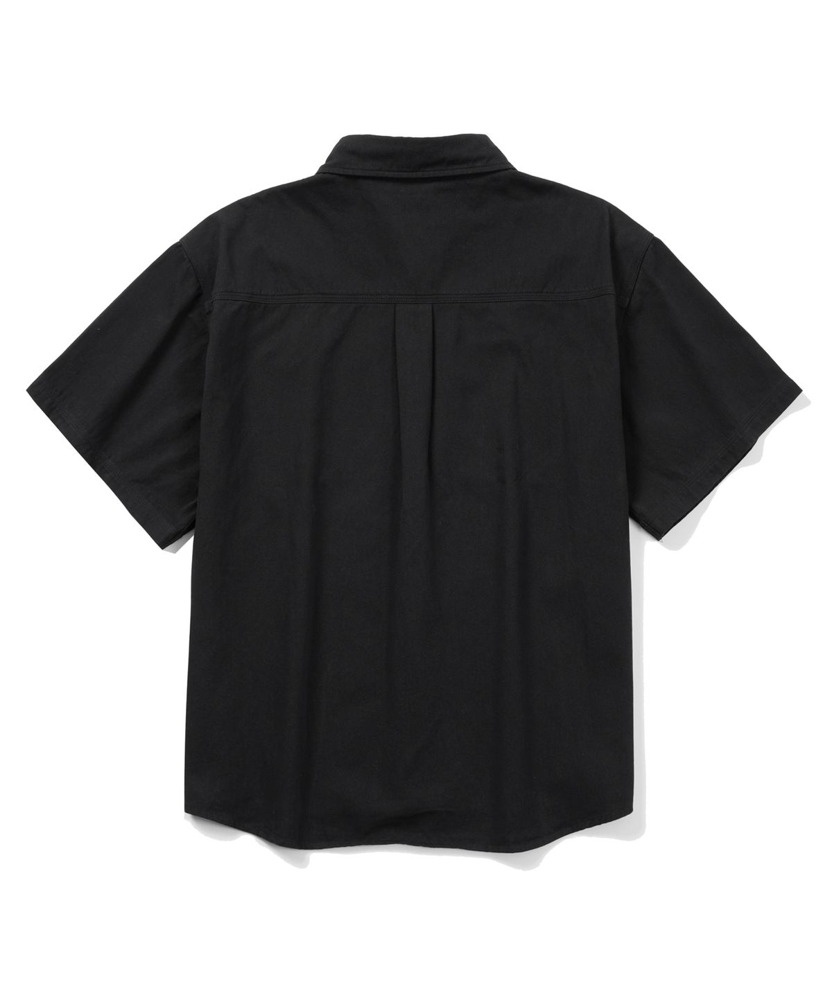 그레이블러밧(GRAYBLVD) 페이드 반팔 워크셔츠 GKBSH41 (BLACK)