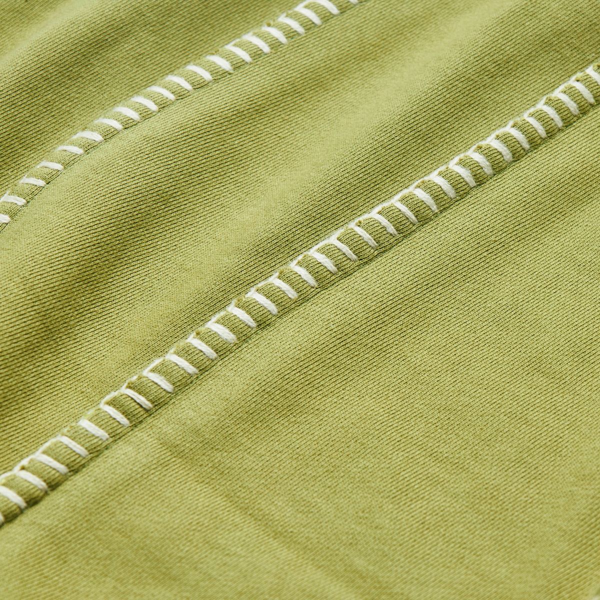 가먼츠팹(GARMENTS FAB) Blanket Stitch Sweatpants (OLIVE)
