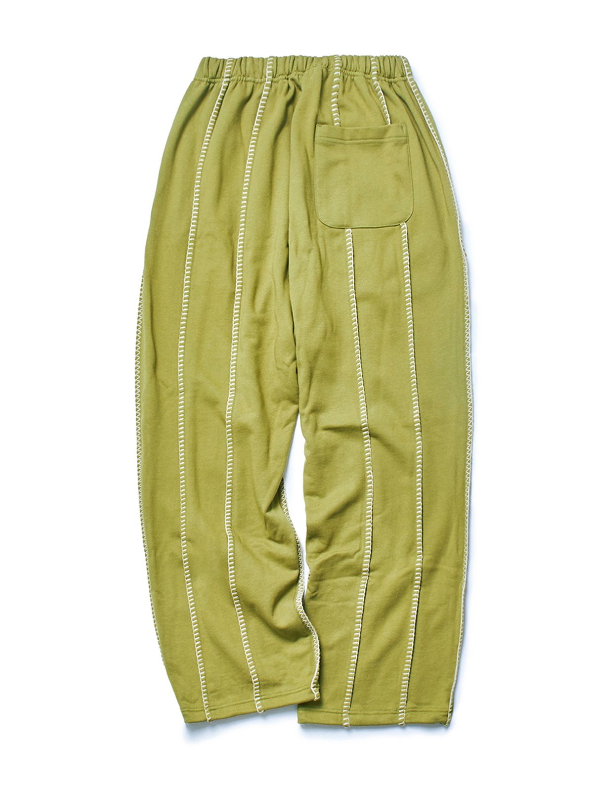 가먼츠팹(GARMENTS FAB) Blanket Stitch Sweatpants (OLIVE)