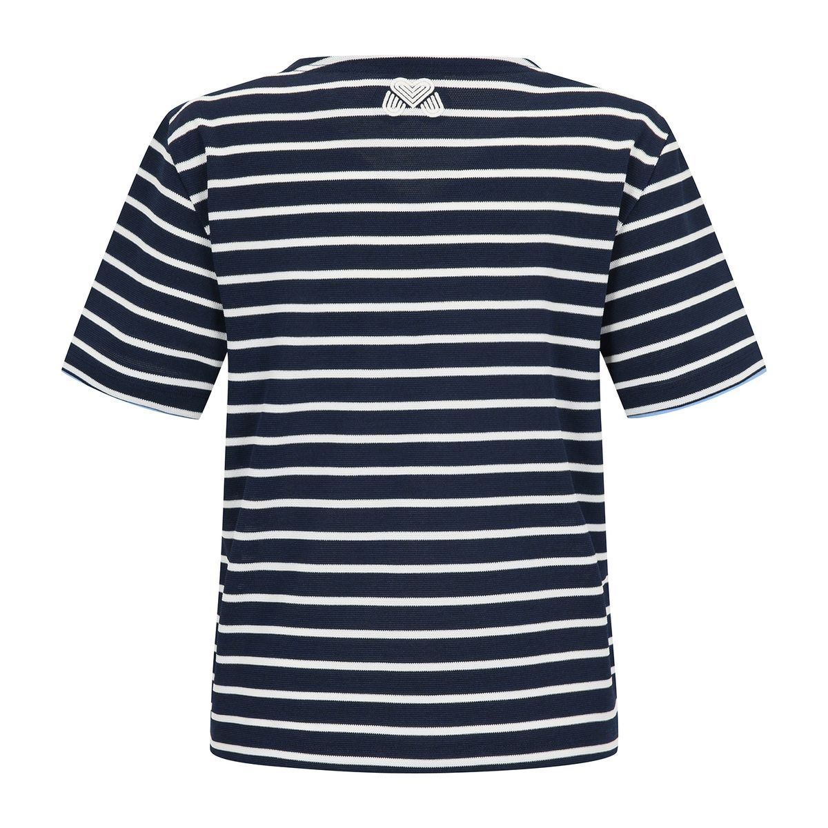 마틴골프(MARTINE GOLF) Round Stripe T-shirts_NAVY