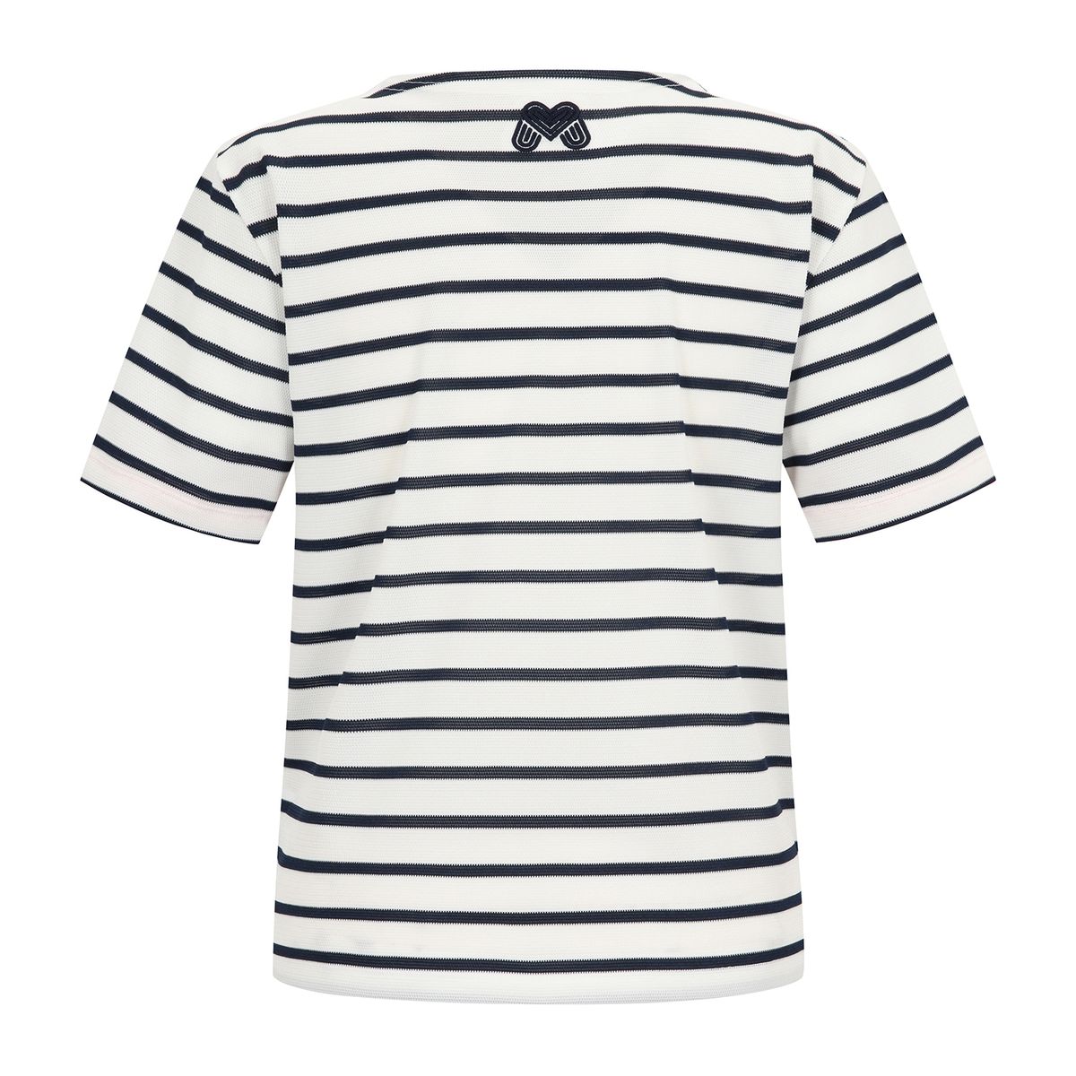 마틴골프(MARTINE GOLF) Round Stripe T-shirts_OFF-WHITE