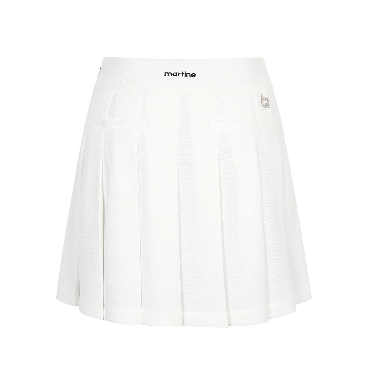 마틴골프(MARTINE GOLF) Back Logo Pleats Culotte_OFF-WHITE