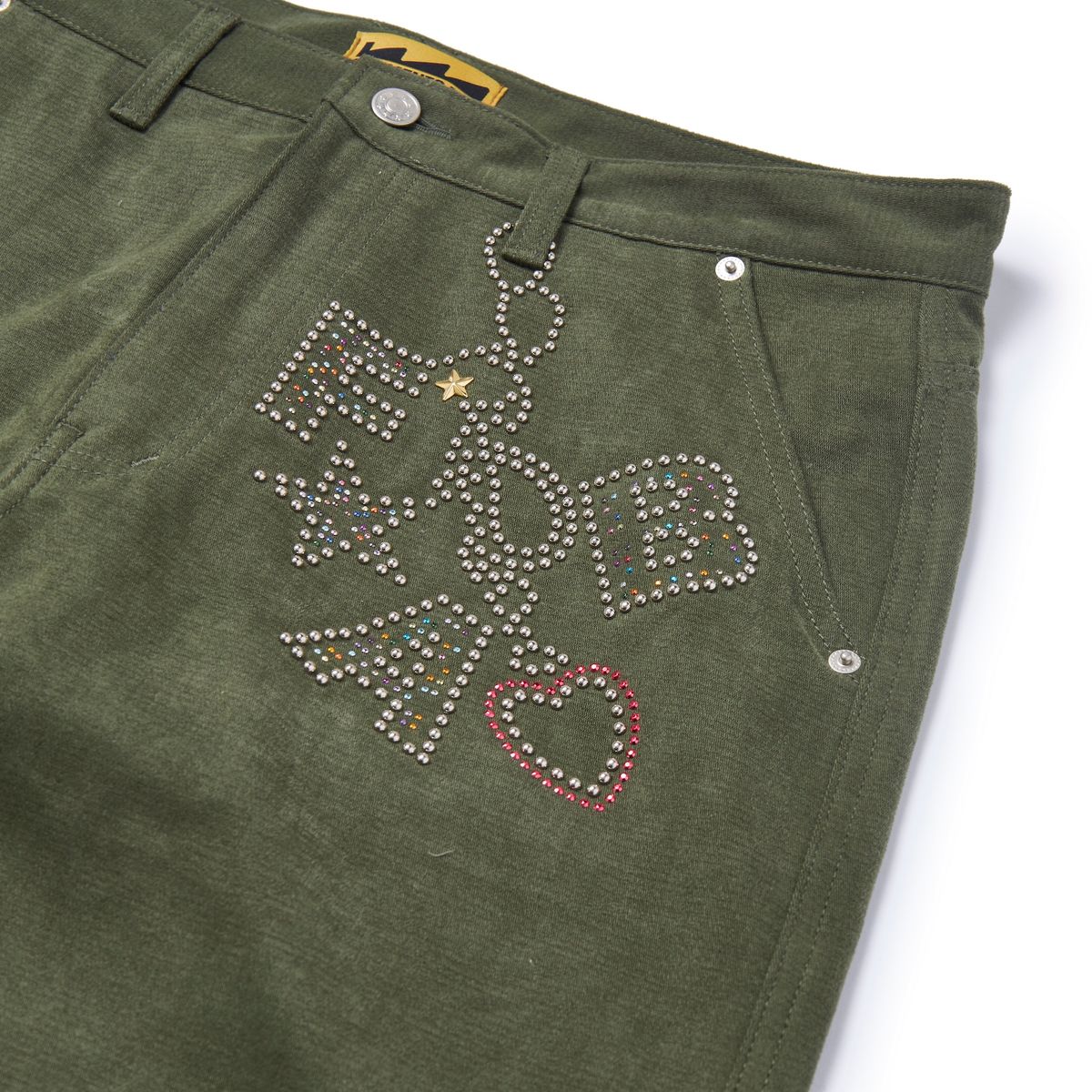 가먼츠팹(GARMENTS FAB) Hot Fix Keyring Pants (KHAKI)