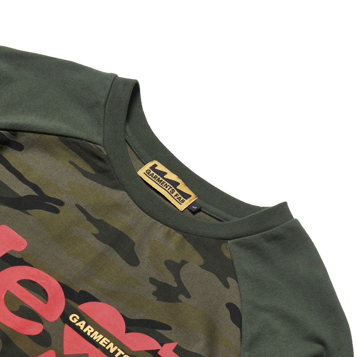 가먼츠팹(GARMENTS FAB) Camo Aerobic Layered Longsleeve (GREEN)