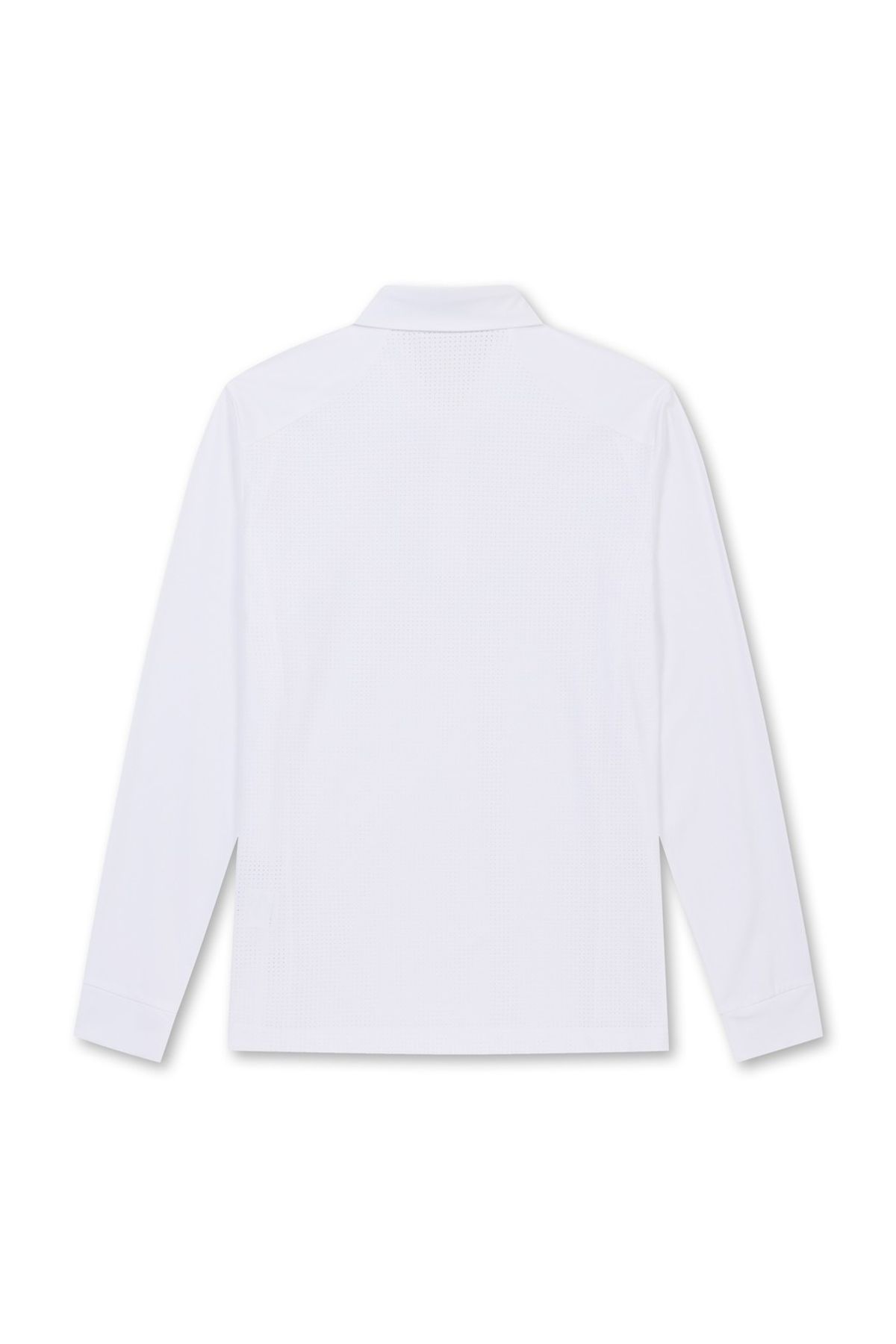 왁(WAAC) WAAC Men Logo Basic Cool LS Polo_WMTBM25203WHX