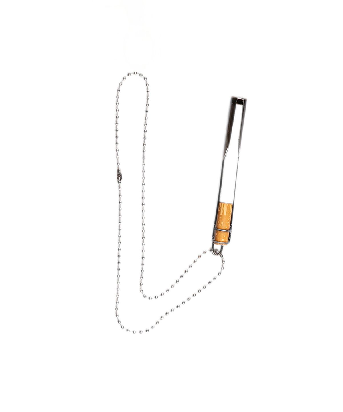 선데이오프클럽(SUNDAYOFFCLUB) Cigarette Holder Necklace - Antique Silver