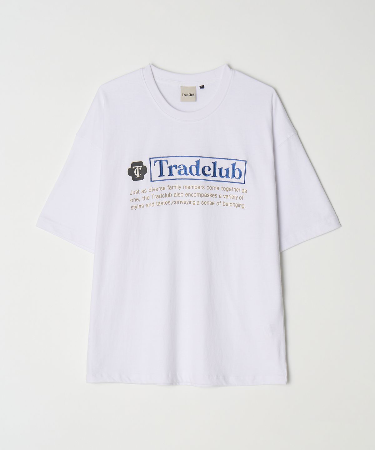 트래드클럽(TRADCLUB) TC클로버 레터링 반팔티 3컬러