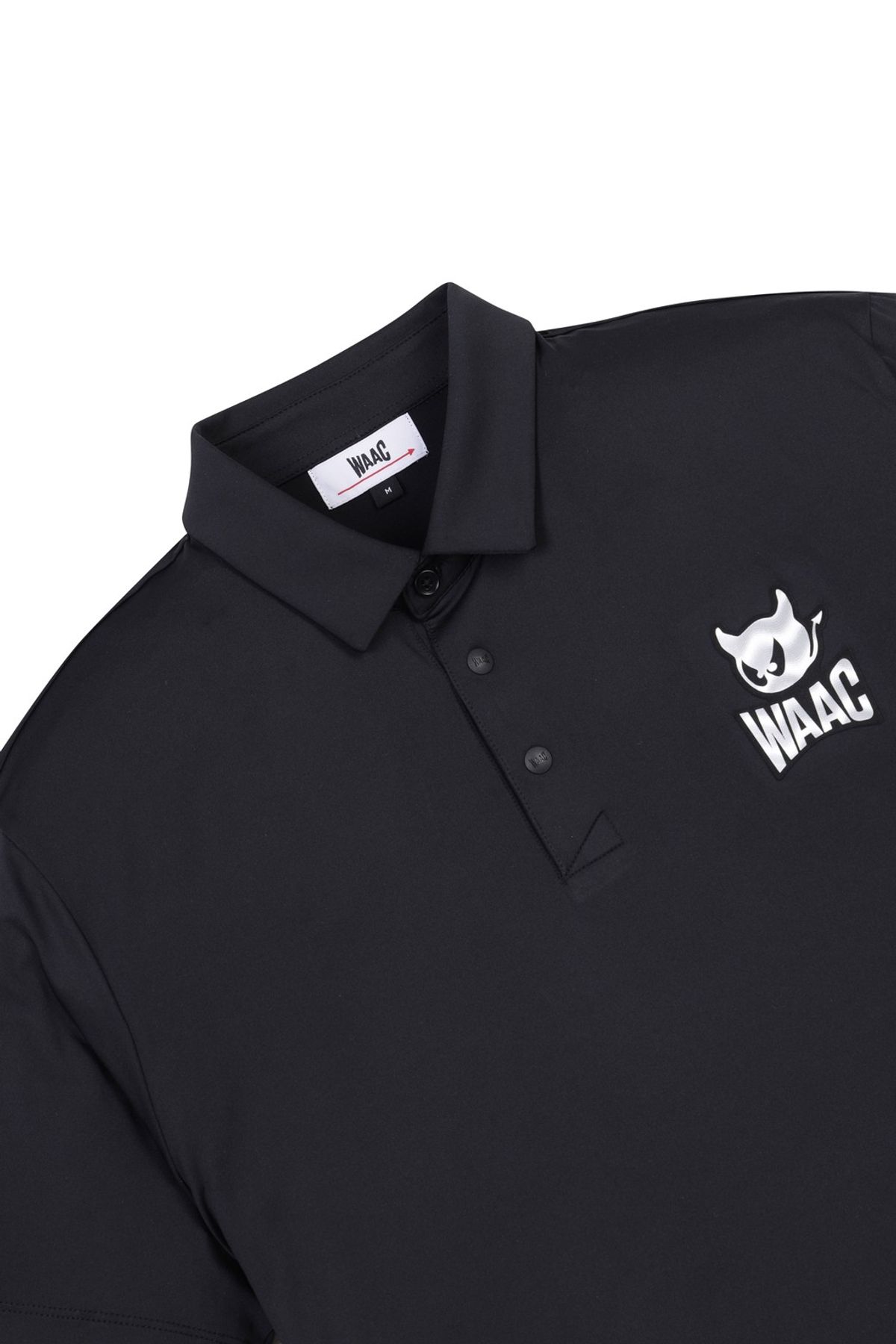왁(WAAC) [Exclusive] PLAYER S EDITION Emblem SS Polo_WMTCM25902BKX