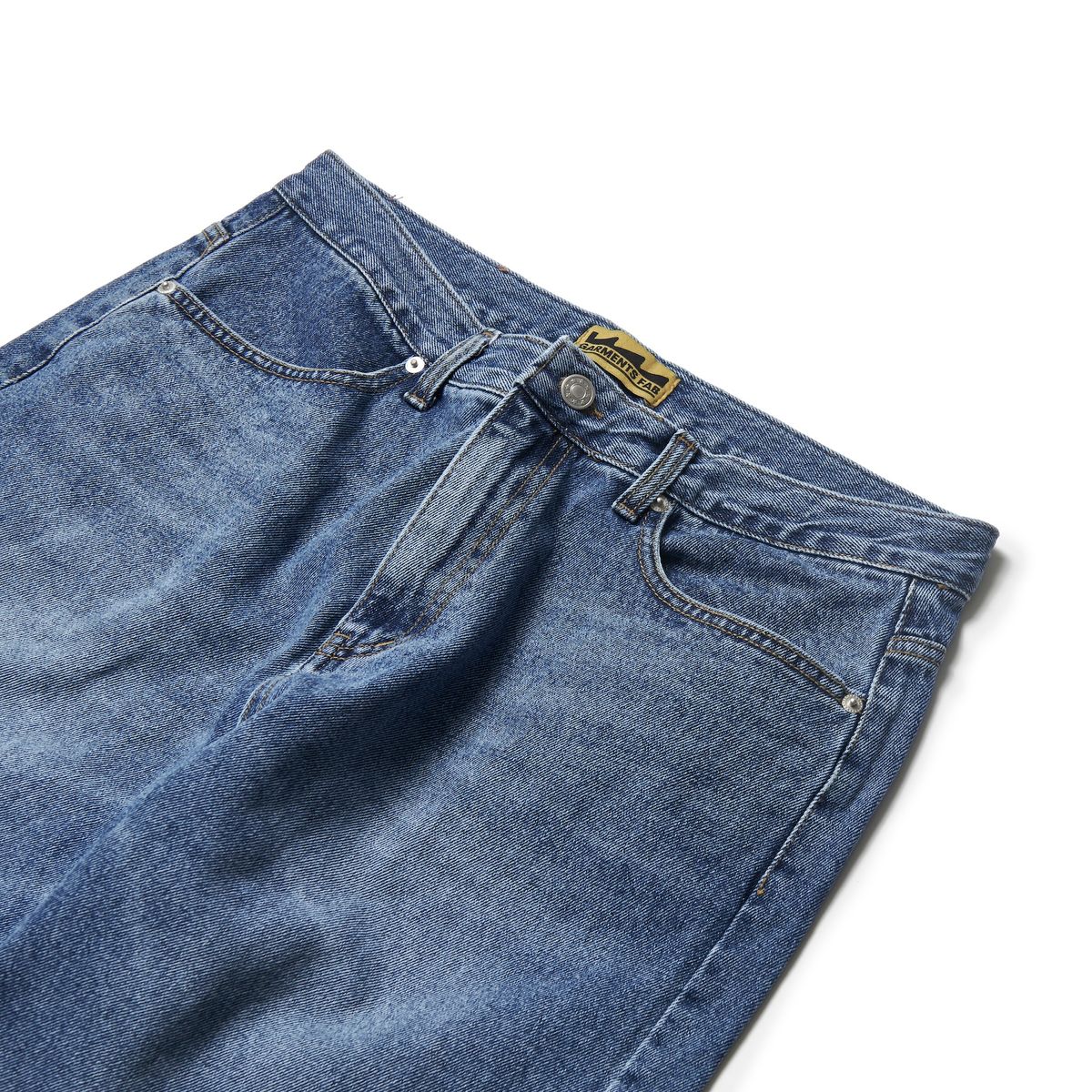 가먼츠팹(GARMENTS FAB) Cowboy EMB Denim Pants (BLUE)