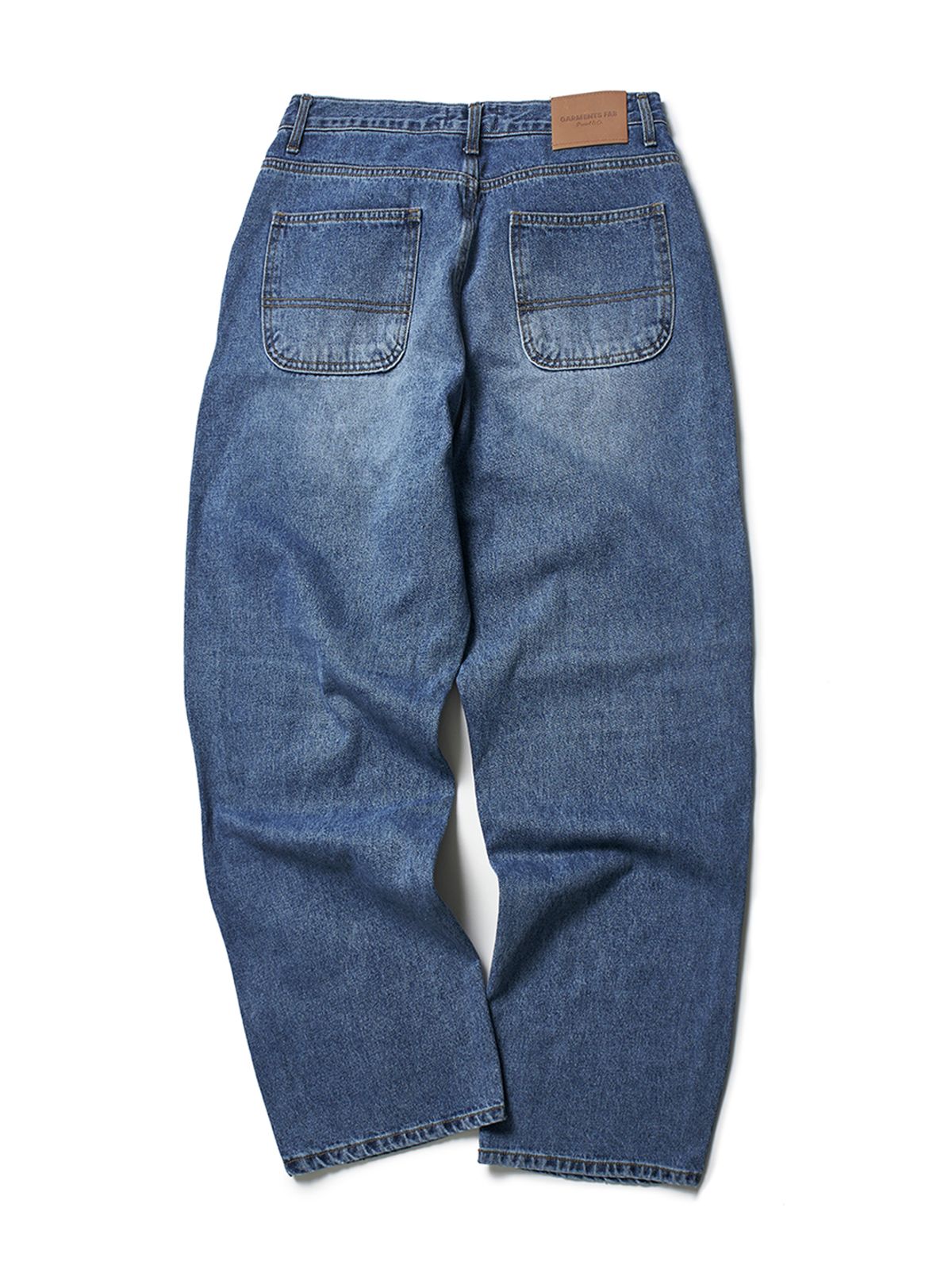 가먼츠팹(GARMENTS FAB) Cowboy EMB Denim Pants (BLUE)