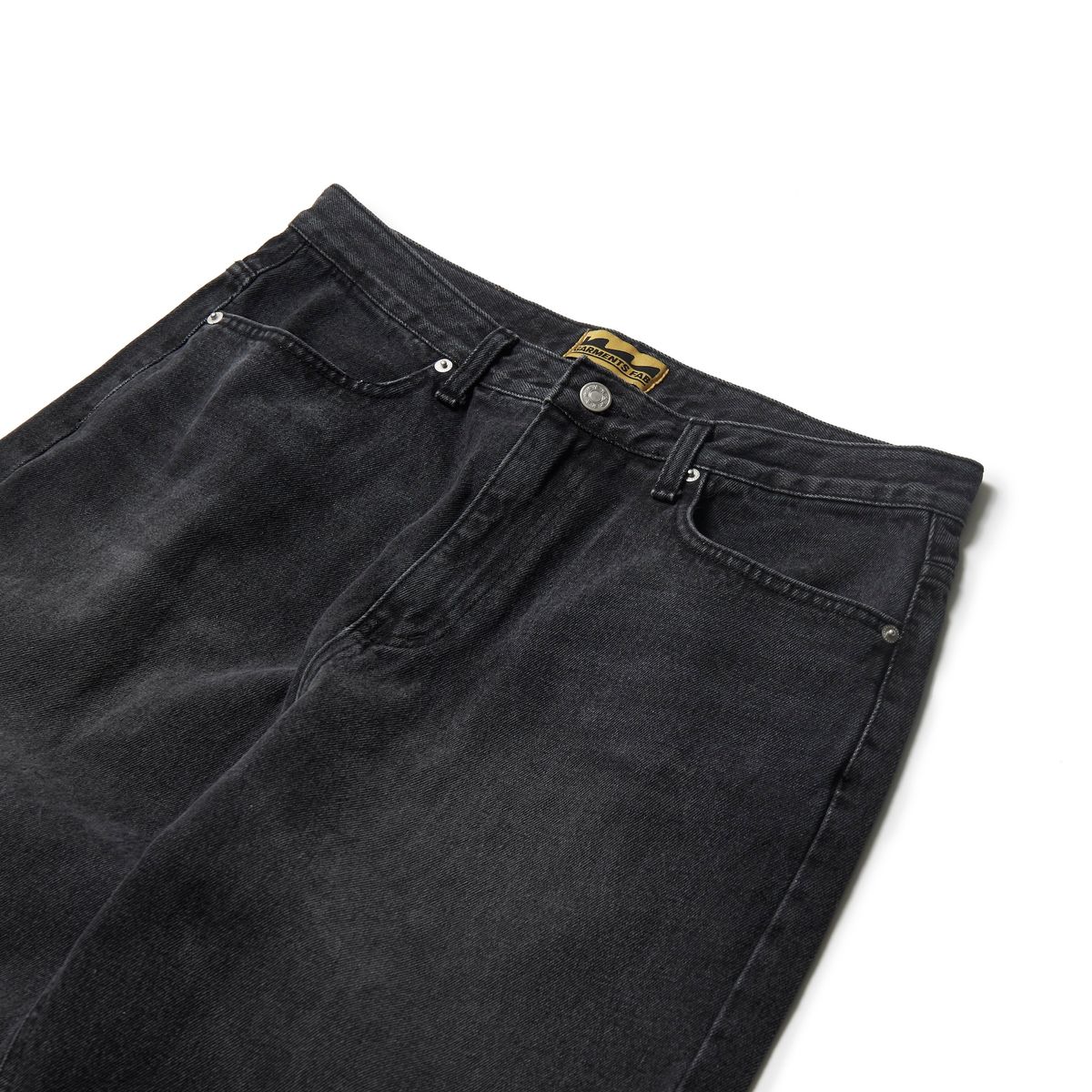가먼츠팹(GARMENTS FAB) Cowboy EMB Denim Pants (BLACK)
