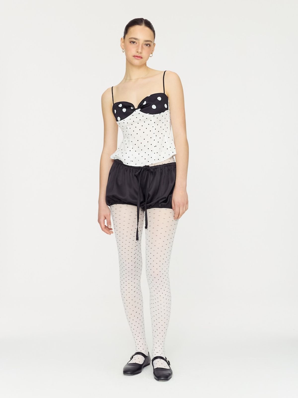 글로니(GLOWNY) RACHITA MESH TIGHTS (5 Colors)