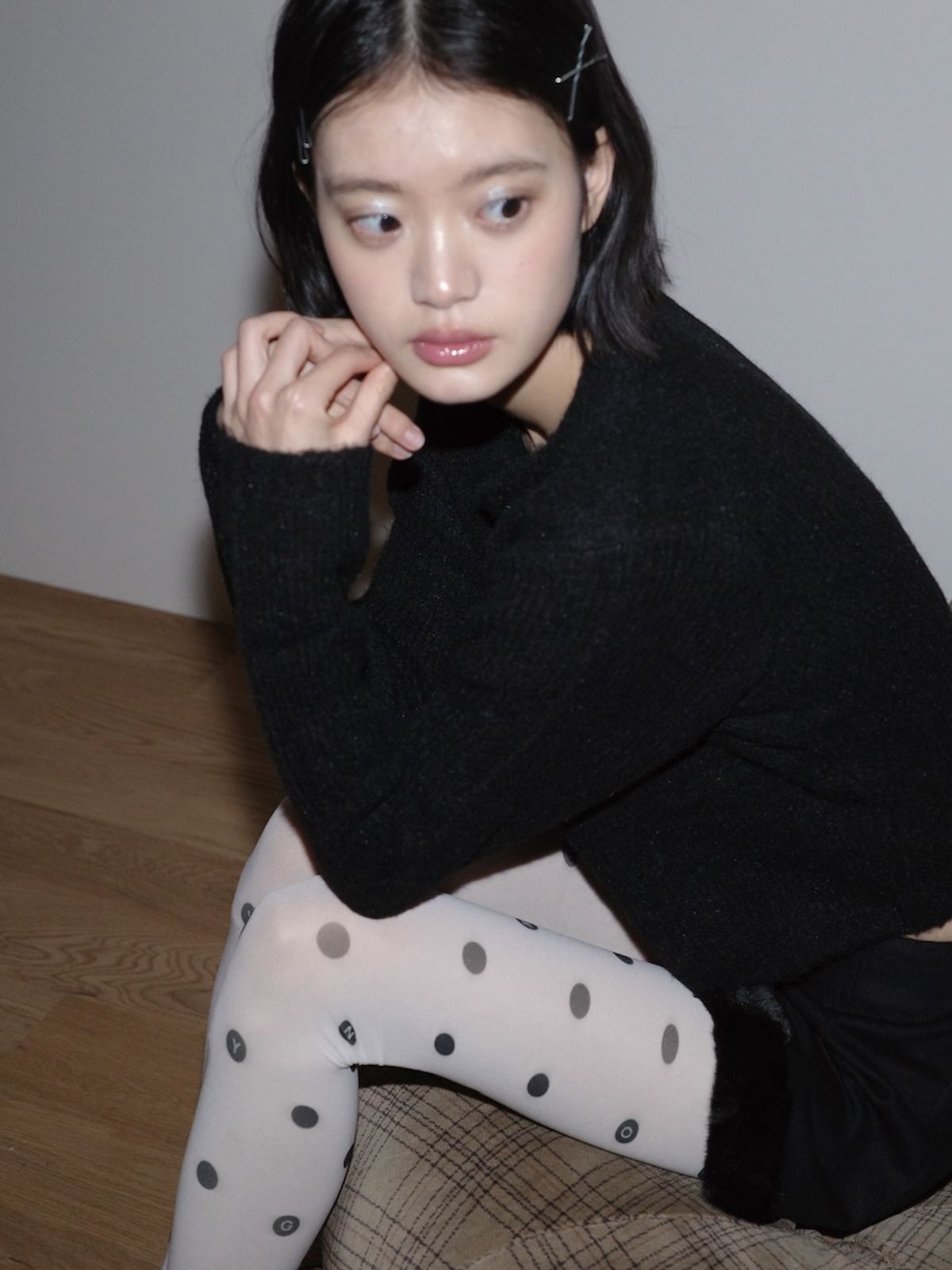 글로니(GLOWNY) RACHITA MESH TIGHTS (5 Colors)