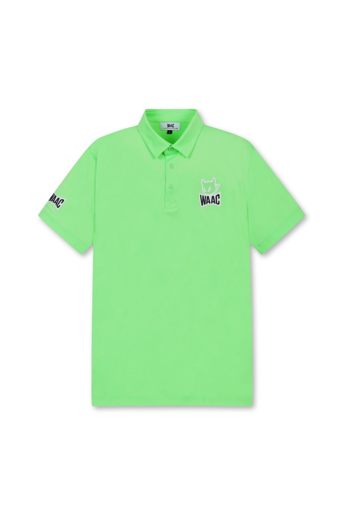 왁(WAAC) Men PLAYER S EDITION Emblem SS Polo_WMTCM25220YGN