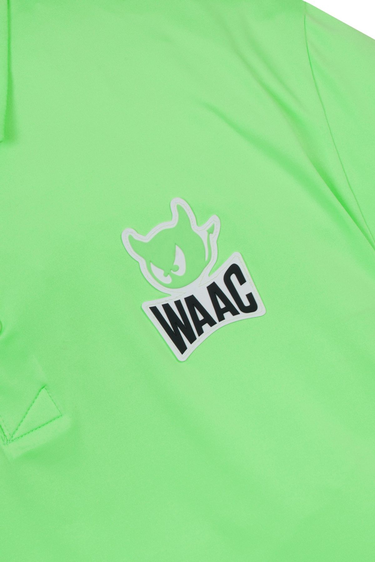 왁(WAAC) Men PLAYER S EDITION Emblem SS Polo_WMTCM25220YGN