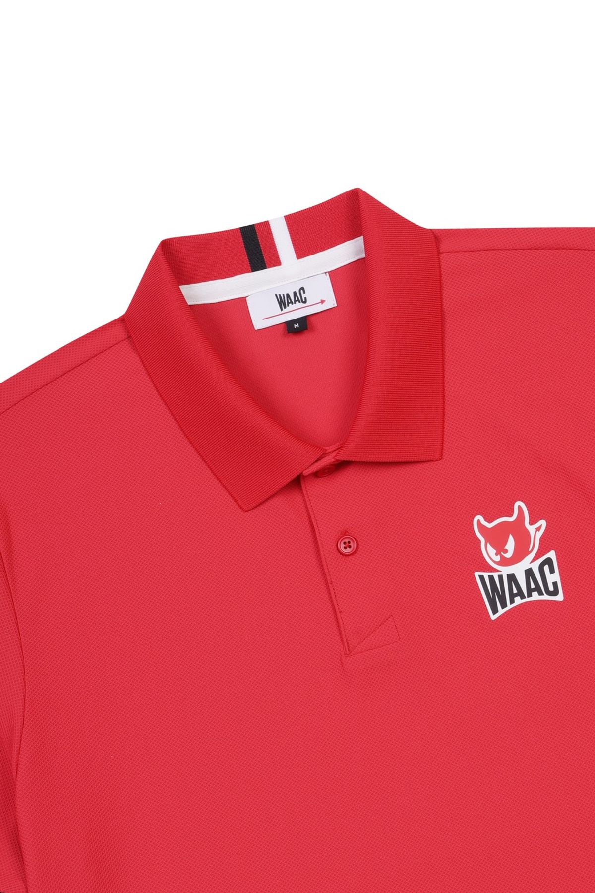 왁(WAAC) Men WAAC Neck Point SS Polo_WMTCM25251REX