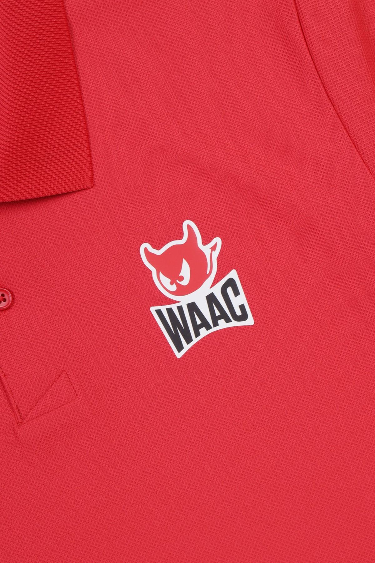 왁(WAAC) Men WAAC Neck Point SS Polo_WMTCM25251REX