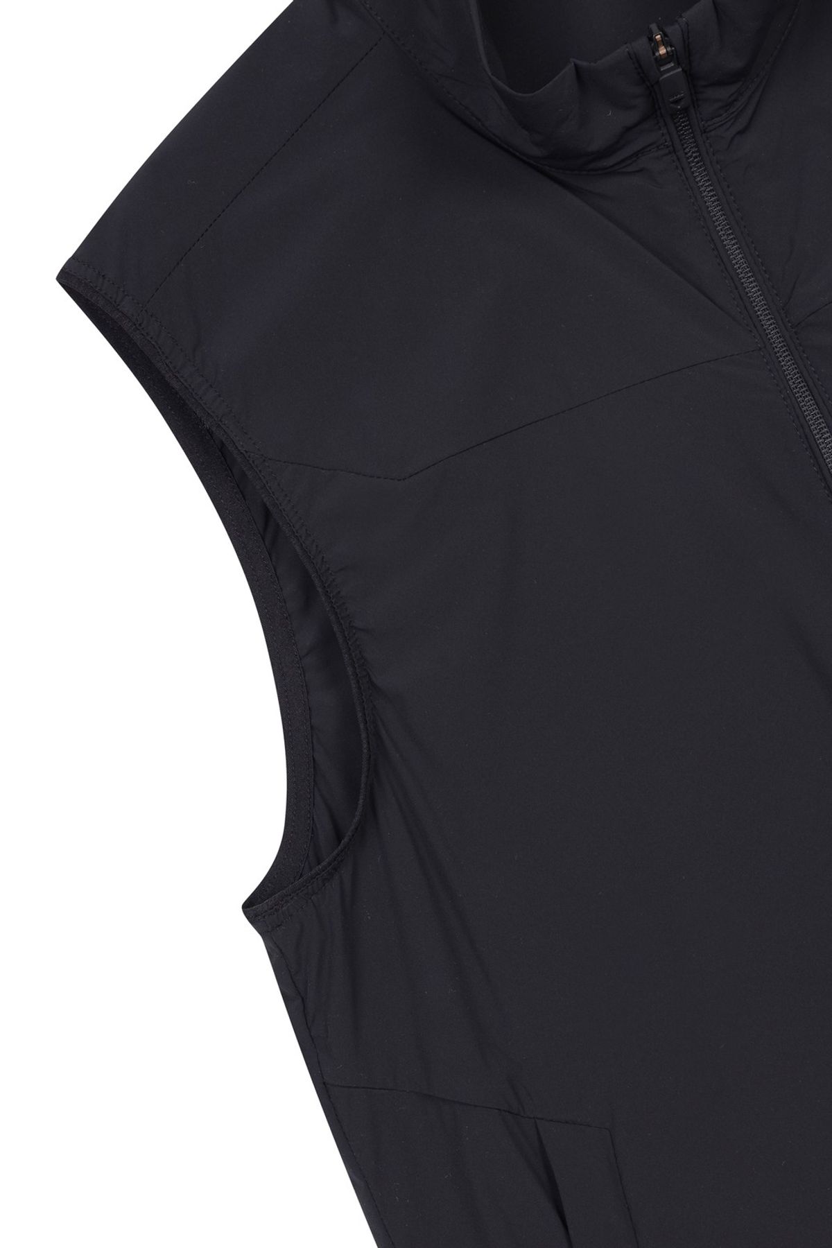 왁(WAAC) Men Players Full Zip Vest_WMVAM25200BKX