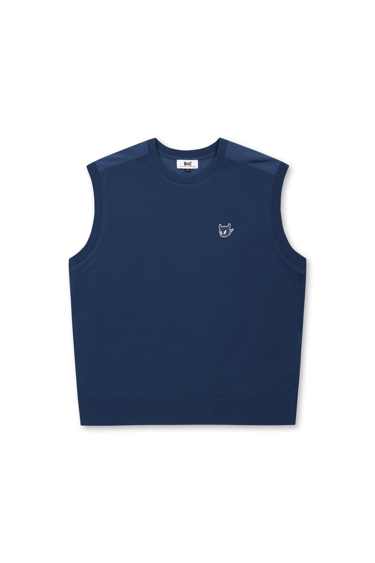 왁(WAAC) Men Hybrid Knit Vest_WMWAM25201BUD