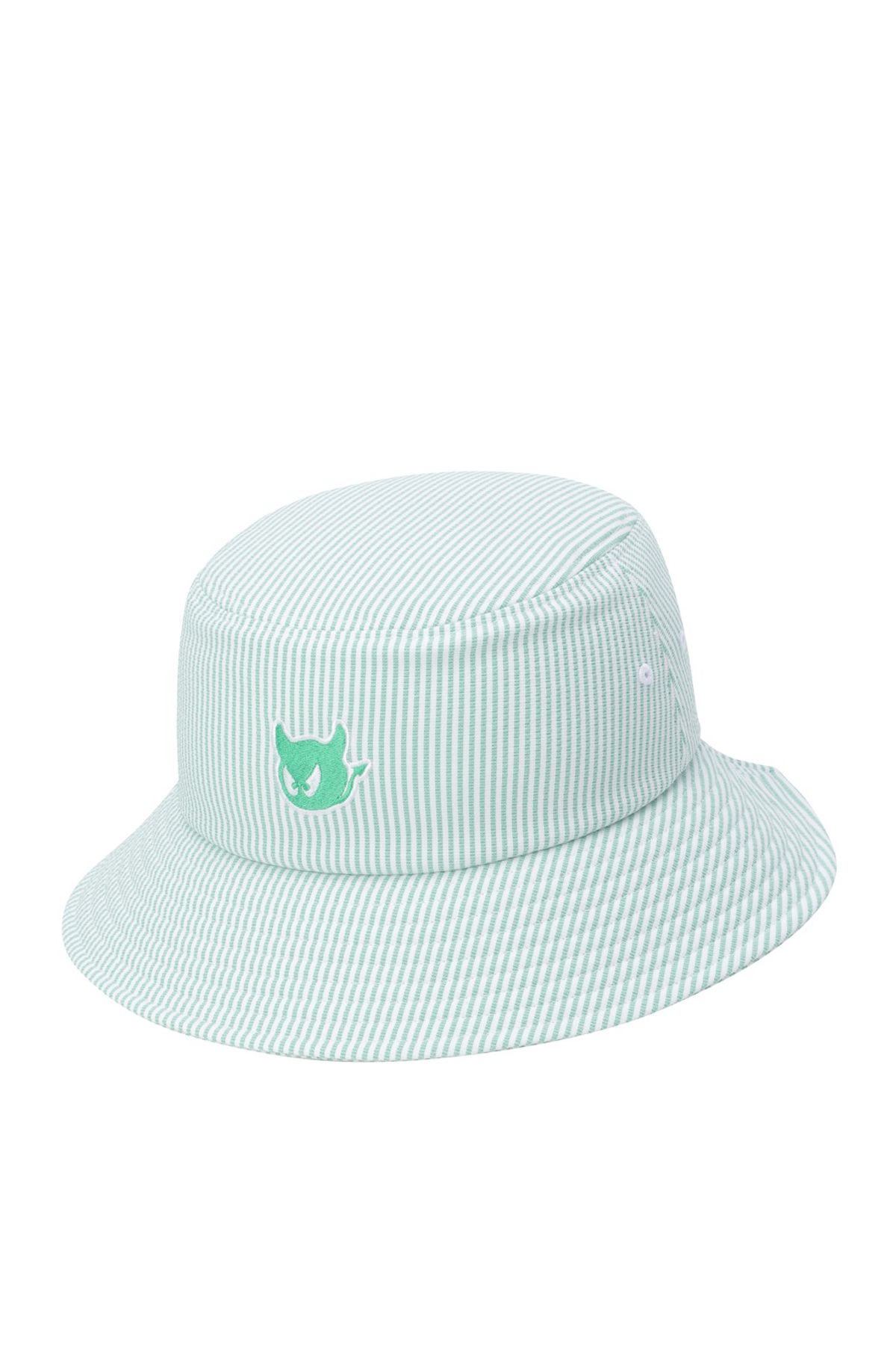 왁(WAAC) Women Seersucker Bucket Hat_WGRCX25903YGX