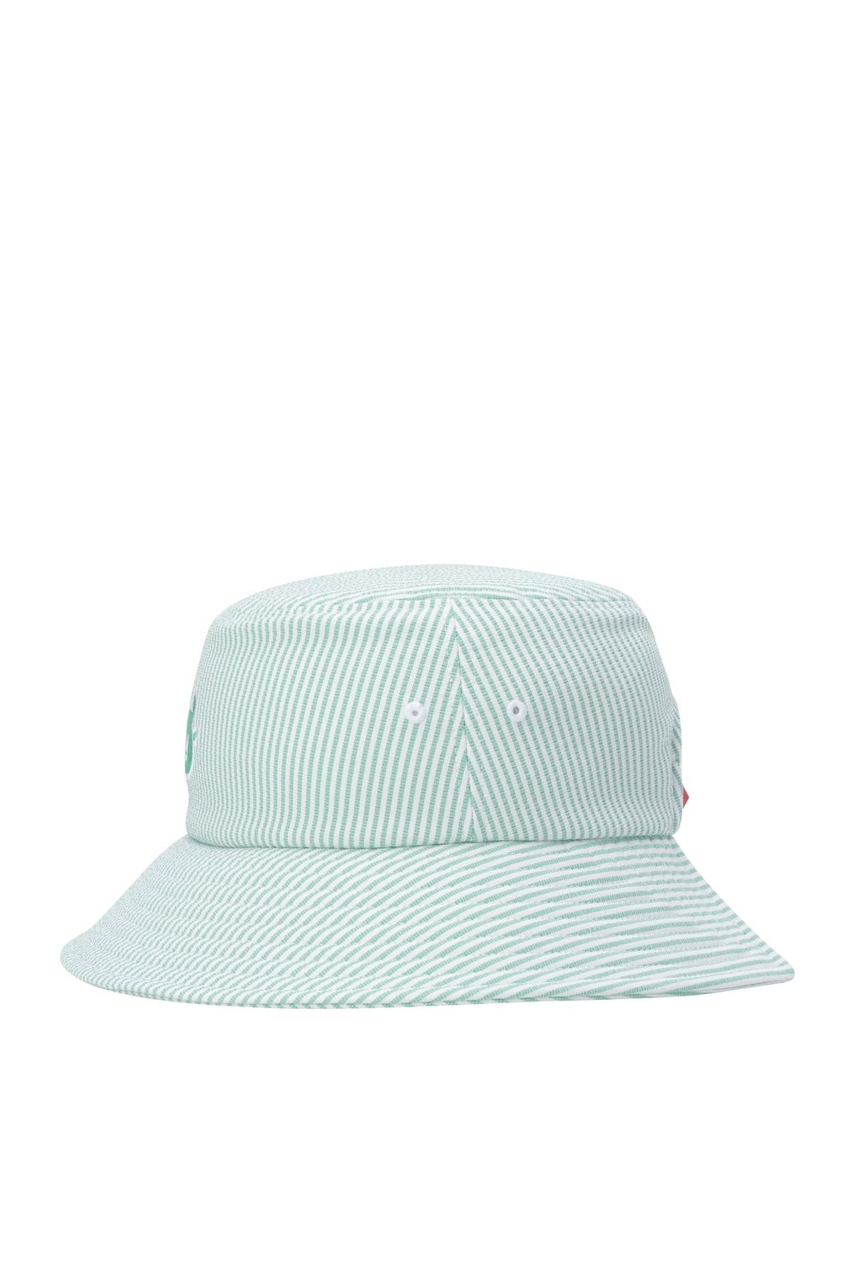왁(WAAC) Women Seersucker Bucket Hat_WGRCX25903YGX