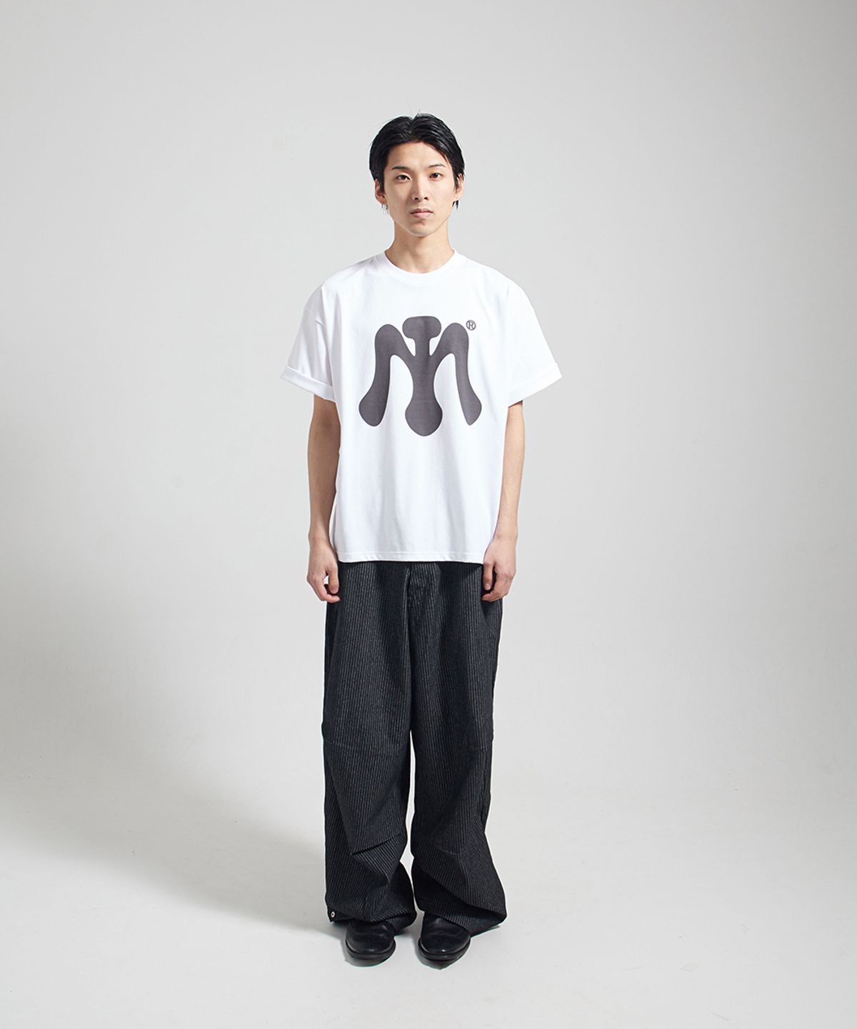 땡스메시아(THANKS MESSIA) TM YANKEES TSHIRT-WHITE