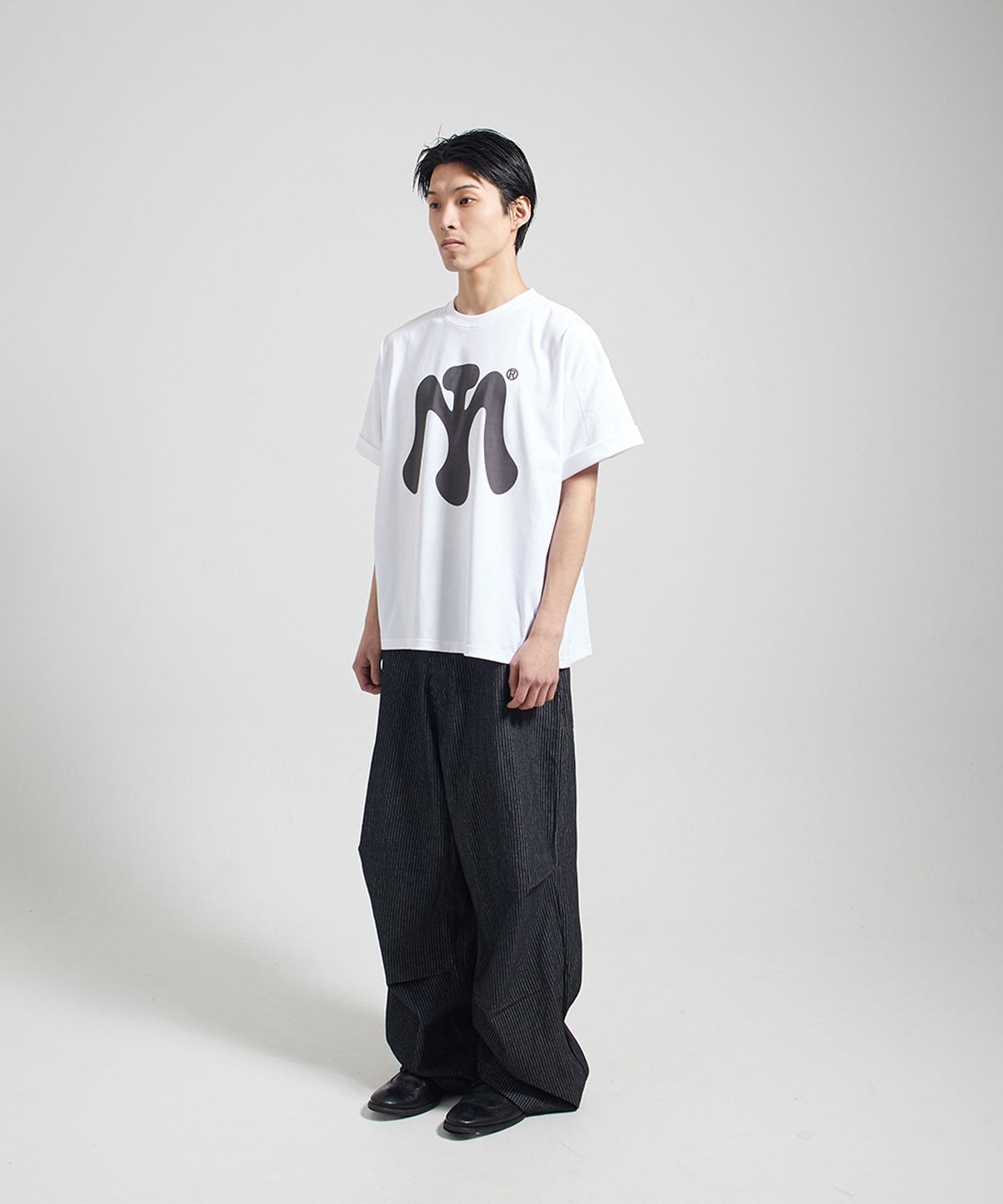 땡스메시아(THANKS MESSIA) TM YANKEES TSHIRT-WHITE