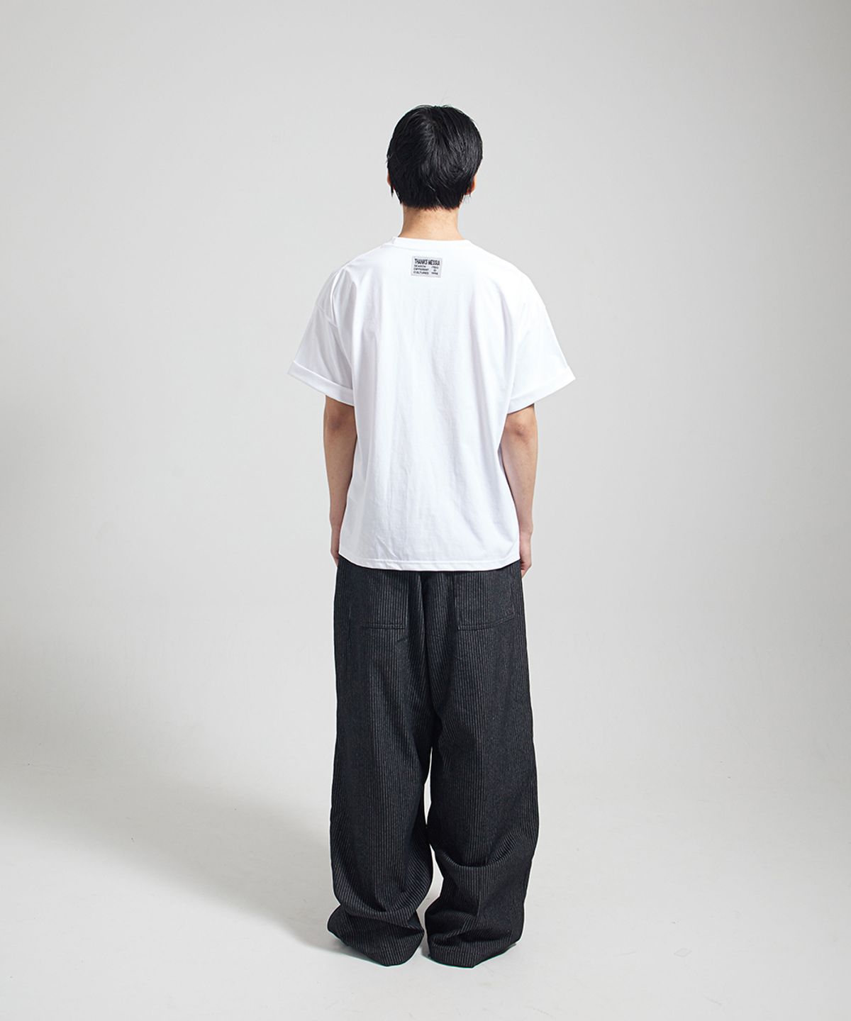 땡스메시아(THANKS MESSIA) TM YANKEES TSHIRT-WHITE