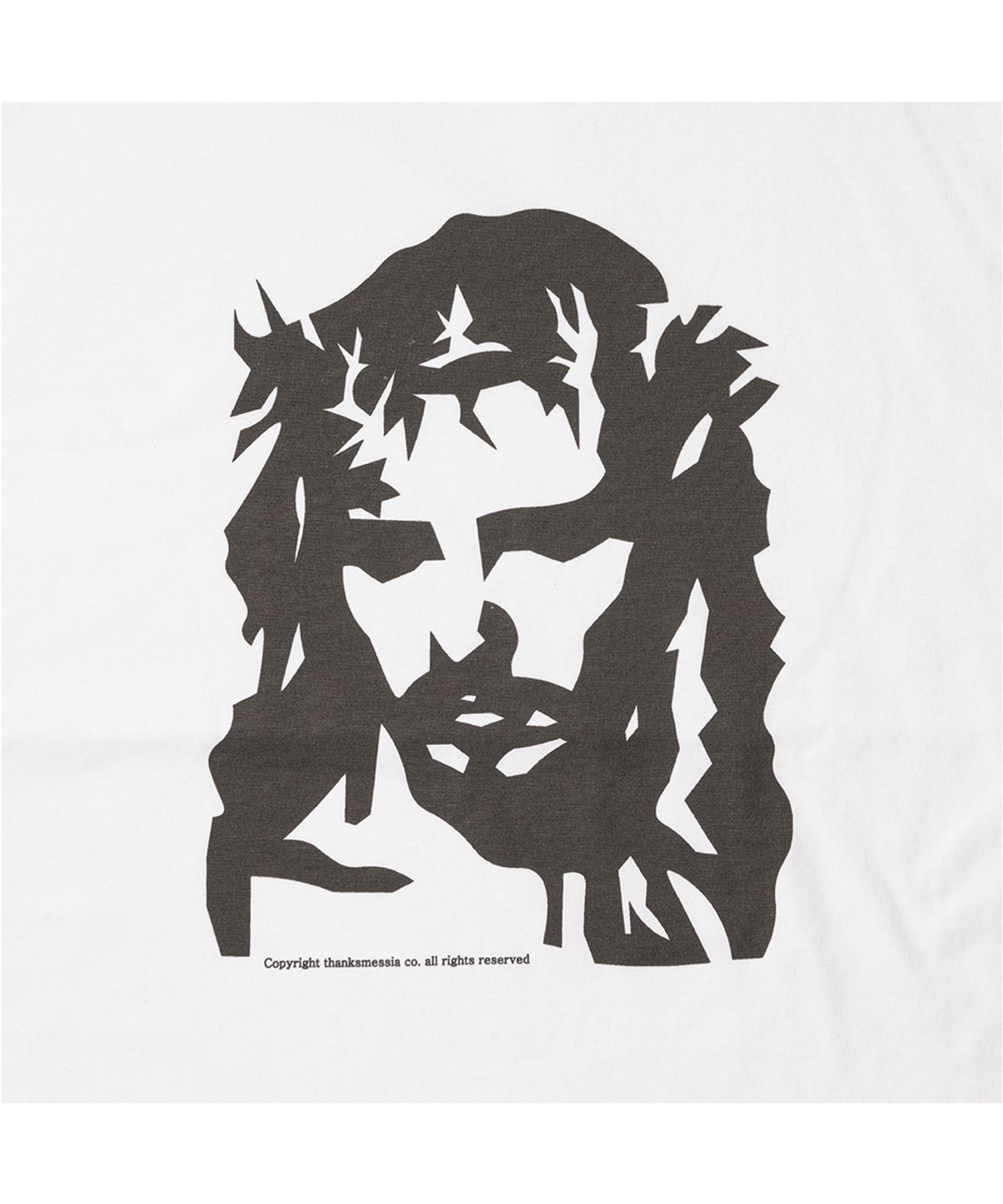 땡스메시아(THANKS MESSIA) ARCHIVE MESSIAH TSHIRT-WHITE