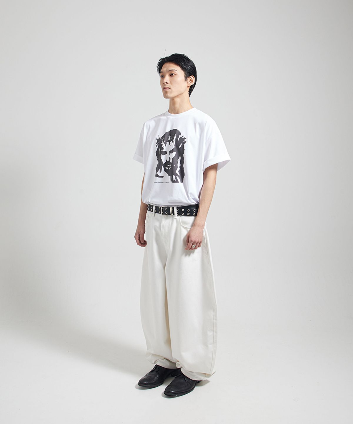 땡스메시아(THANKS MESSIA) ARCHIVE MESSIAH TSHIRT-WHITE