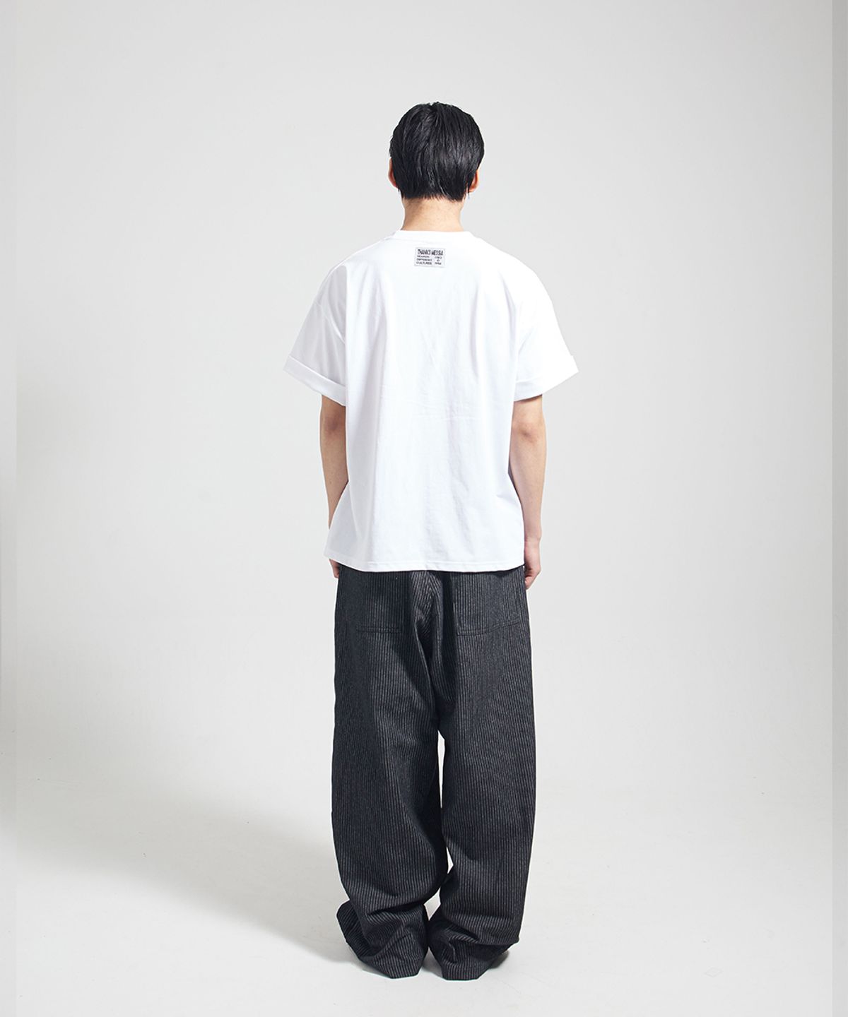 땡스메시아(THANKS MESSIA) HANDWRITTEN RIC TSHIRT-WHITE