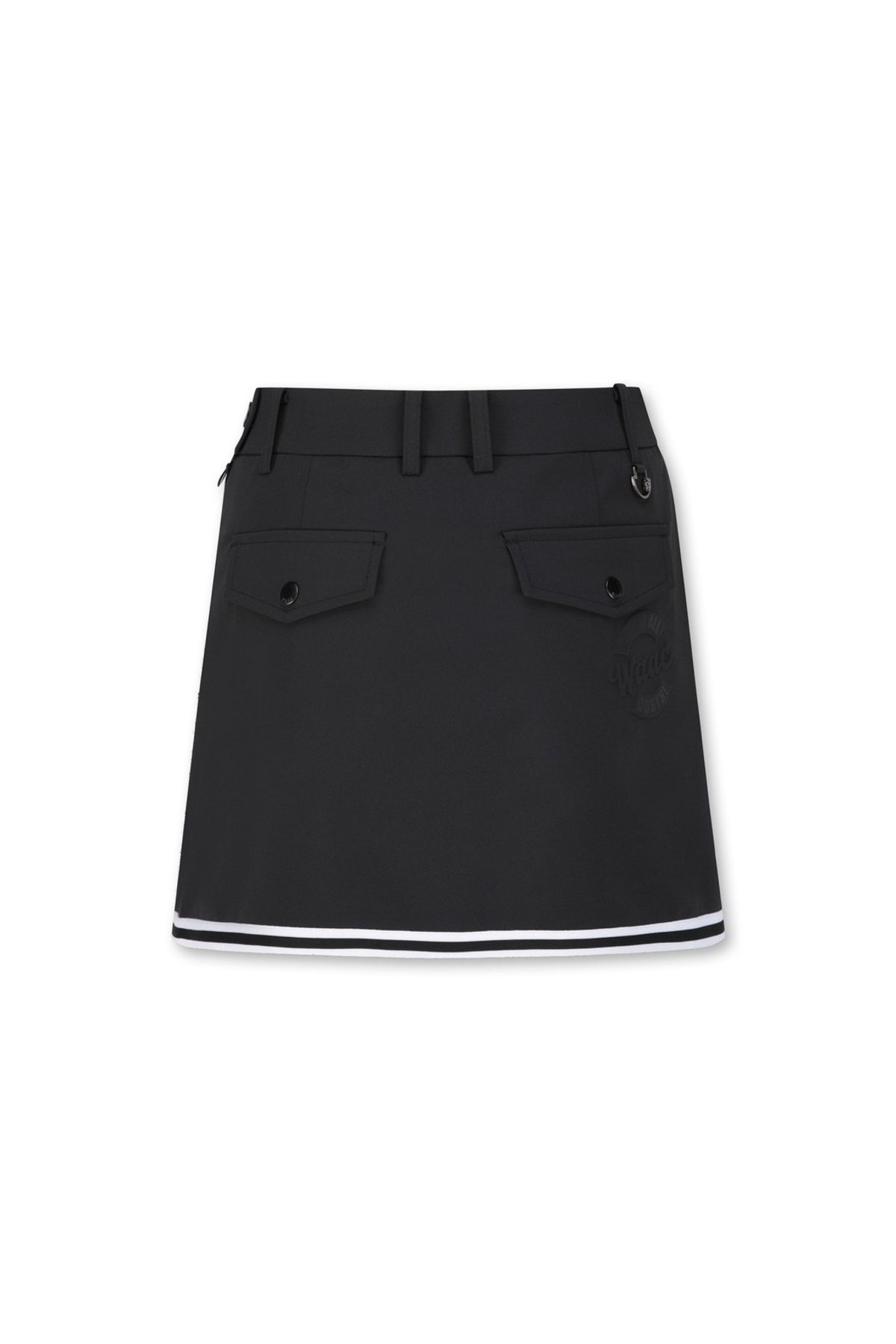 왁(WAAC) Women Basic A-line Skort_WWKCM25204BKX