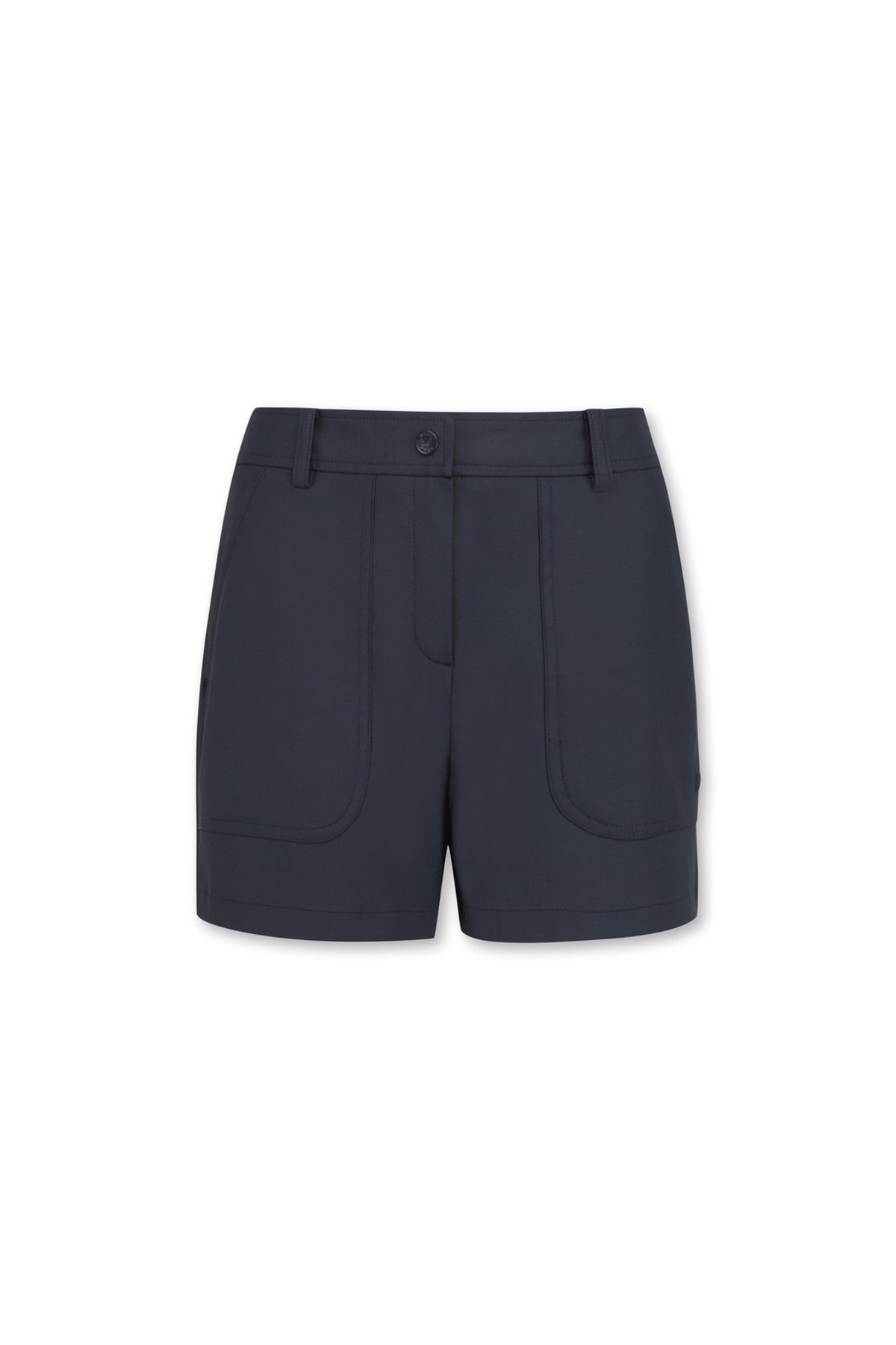 왁(WAAC) Women Athletic Big Pocket Shorts_WLPNM25403NYD