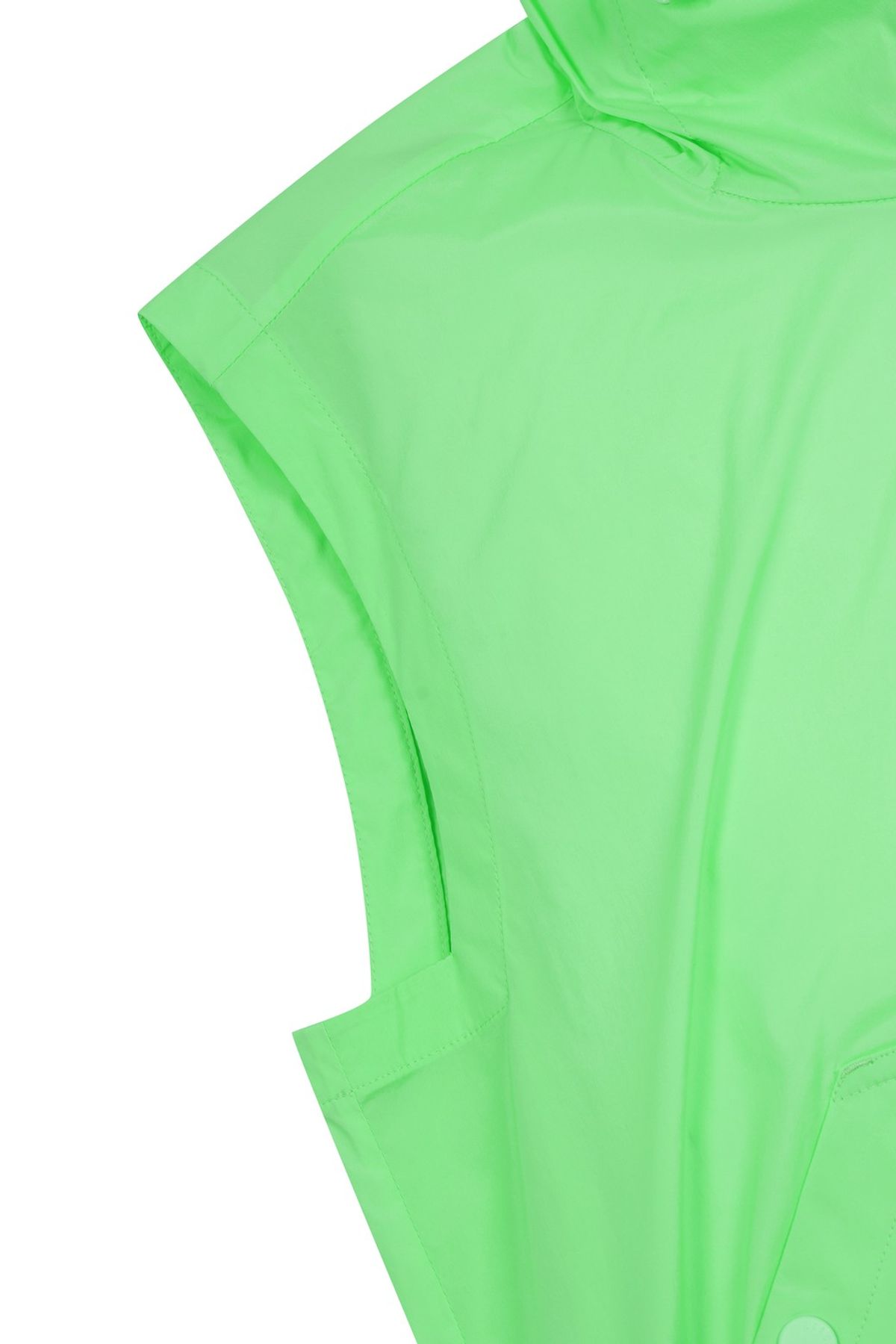 왁(WAAC) Women Light-weight Stretch Hoodie vest_WWVAM25200YGN