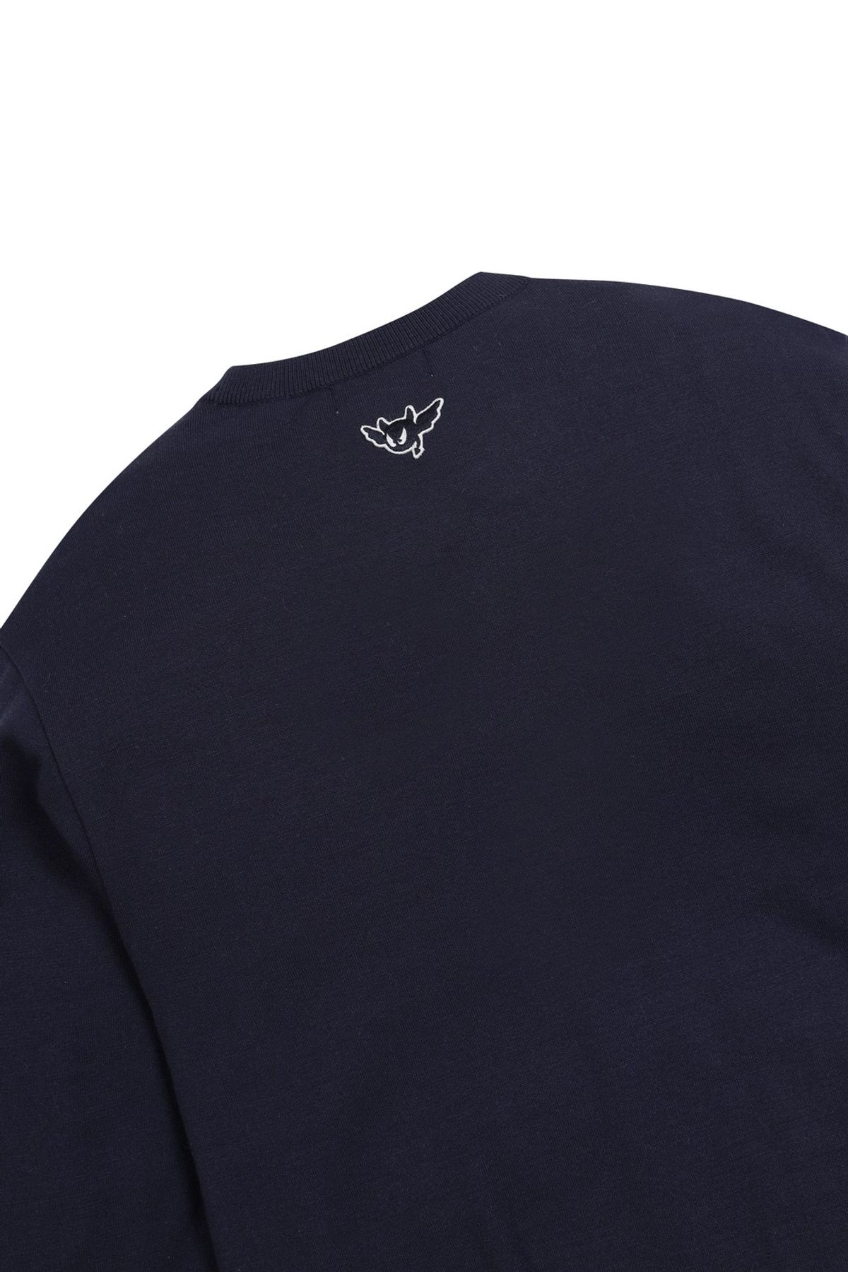 왁(WAAC) Women Athletic Soft Feel Crewneck Sweater_WTWAM25401NYD