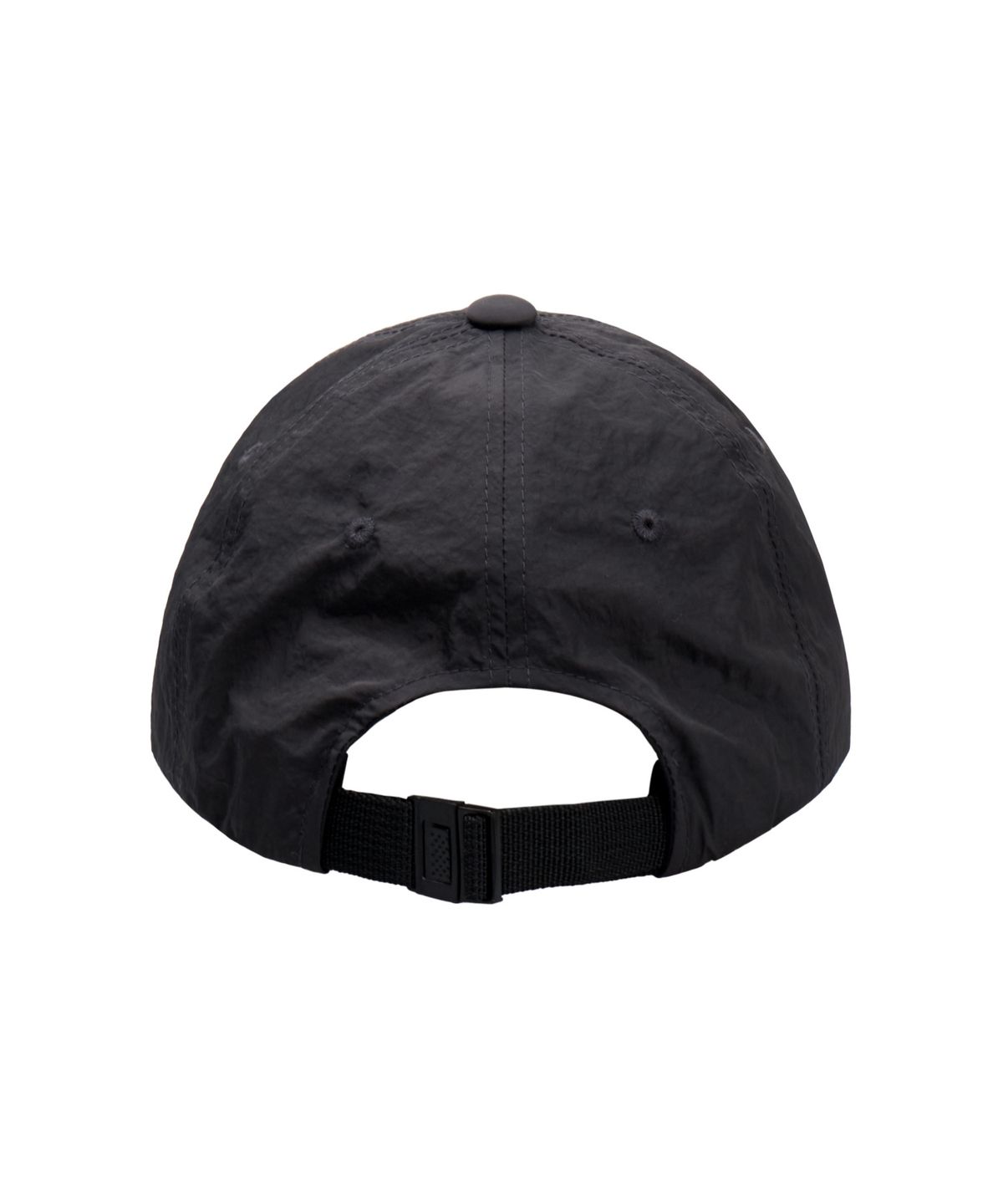 유어그래비티(YOURGRAVITY) GRAVITY HOLE LOGO NYLON  BALL CAP - Black