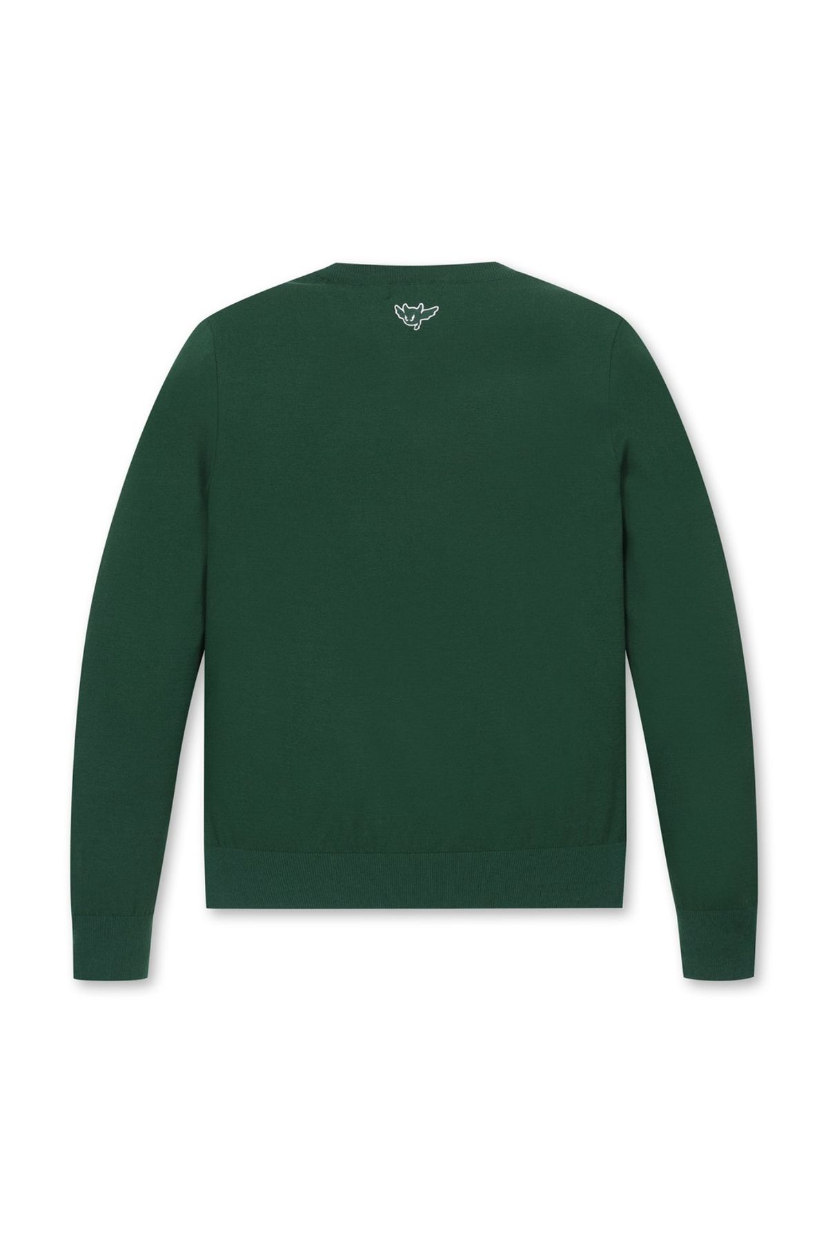 왁(WAAC) Women Athletic Slogan Sweater_WLWAM25403GRX