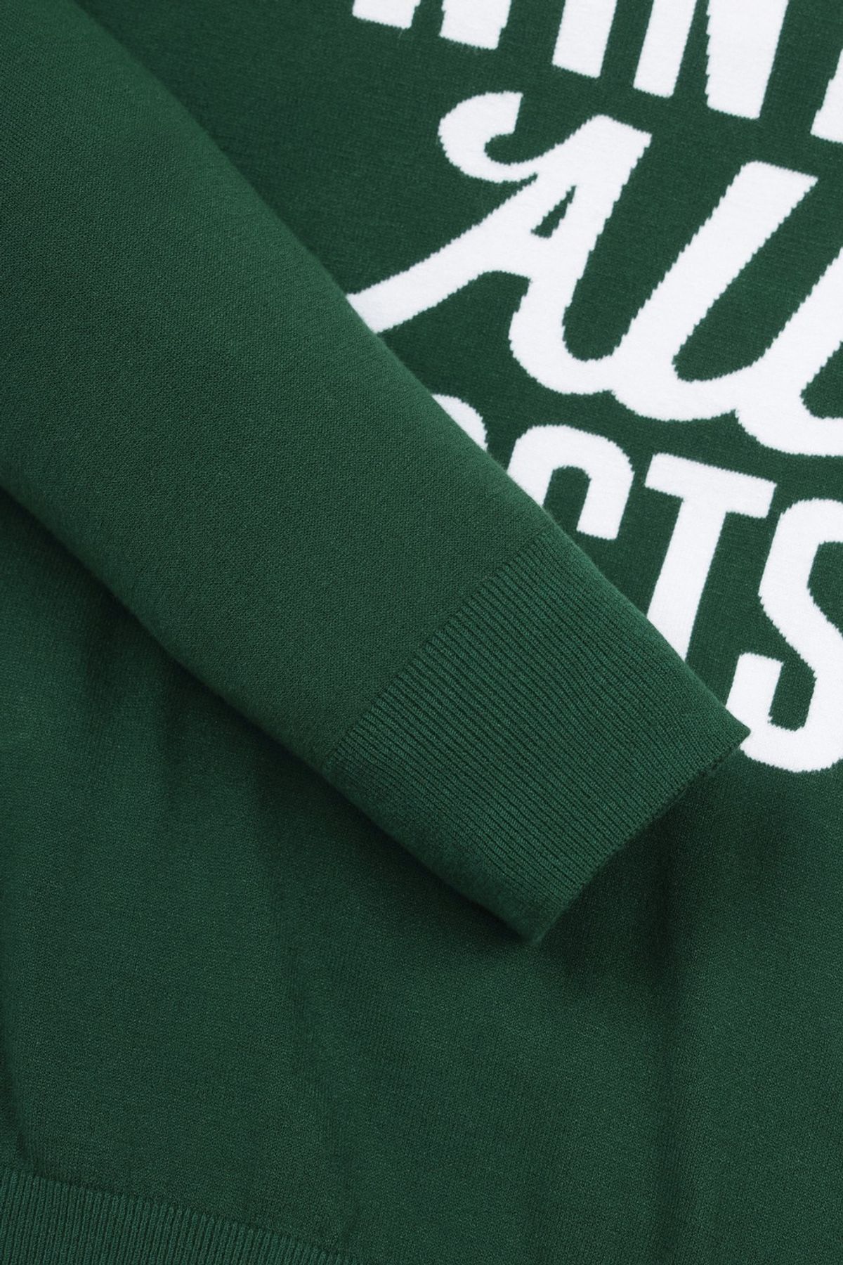 왁(WAAC) Women Athletic Slogan Sweater_WLWAM25403GRX