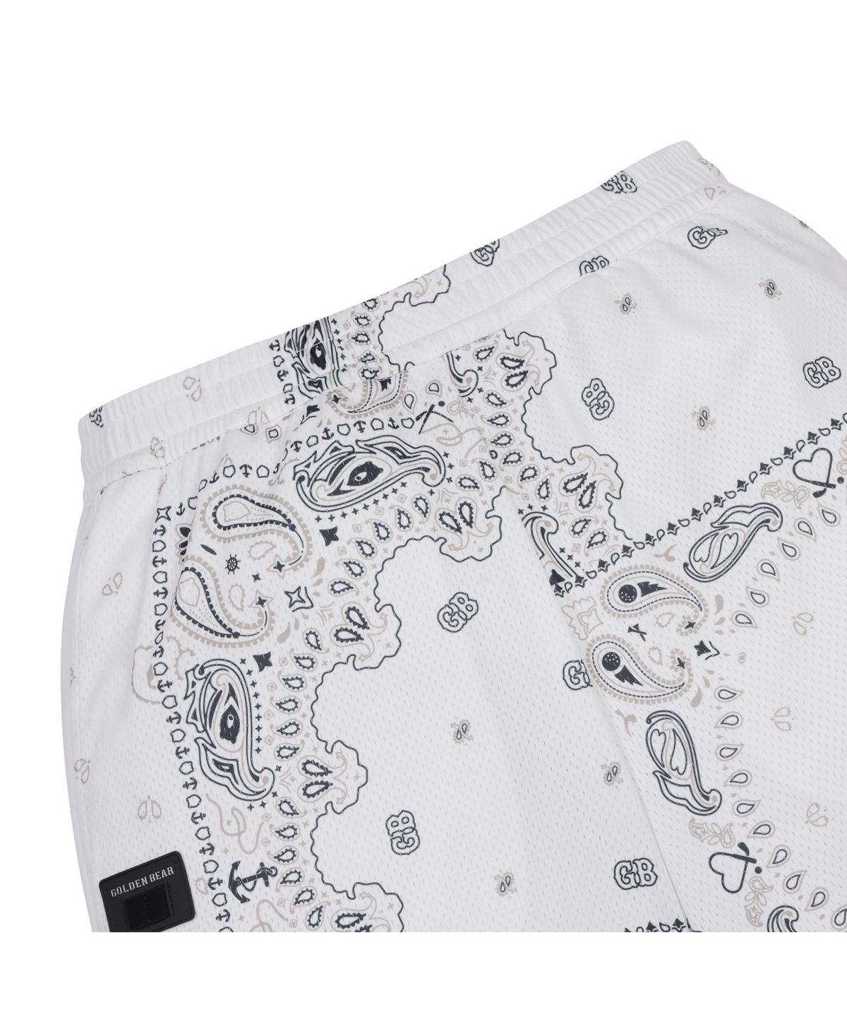 골든베어(GOLDEN BEAR) Paisley Printed Shorts_G4PAW25601IVX