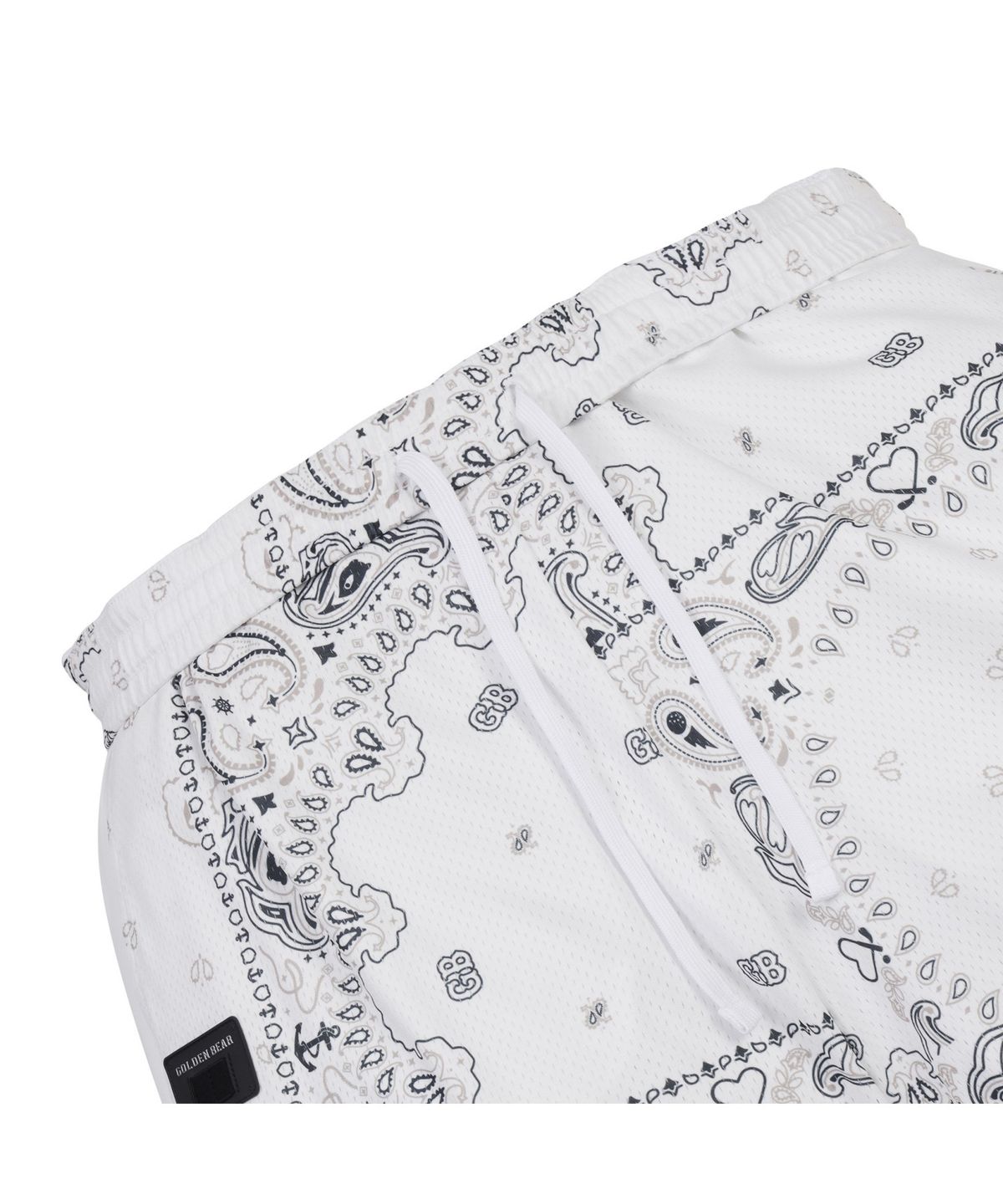 골든베어(GOLDEN BEAR) Paisley Printed Shorts_G4PAW25601IVX