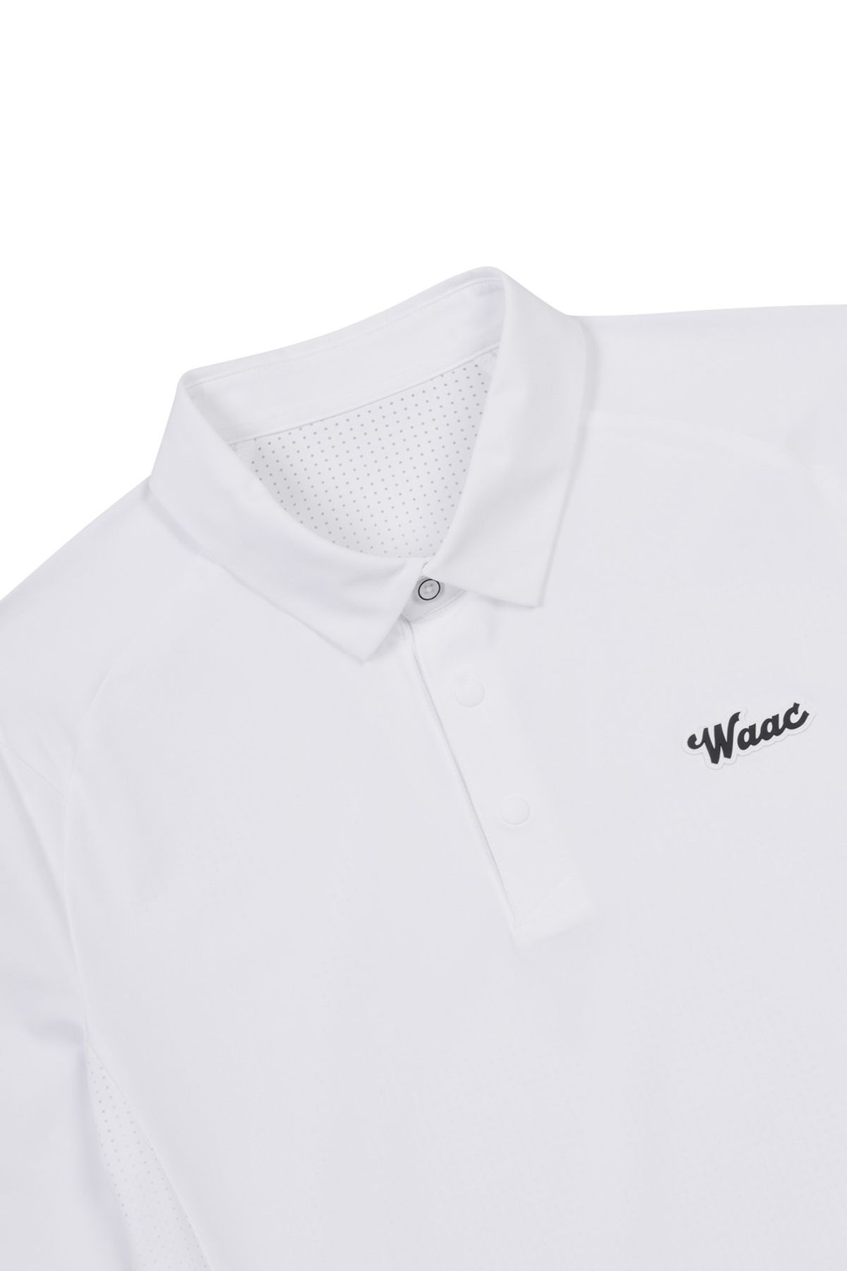 왁(WAAC) Men WAAC Logo Basic Cool SS Polo_WMTCM25212WHX