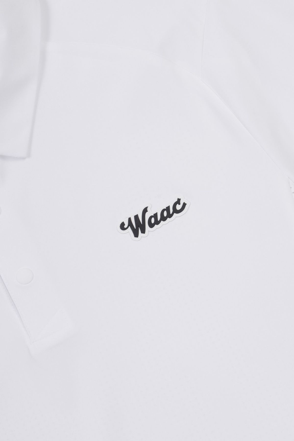 왁(WAAC) Men WAAC Logo Basic Cool SS Polo_WMTCM25212WHX